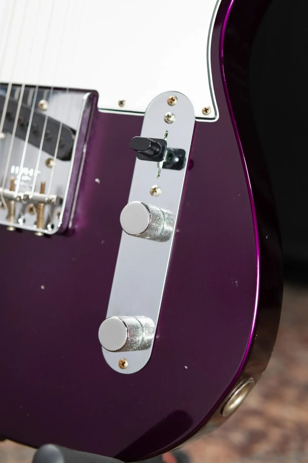 Fender Custom Shop 1968 Telecaster Journeyman Relic Electric Guitar - Purple Metallic with Hardshell Case