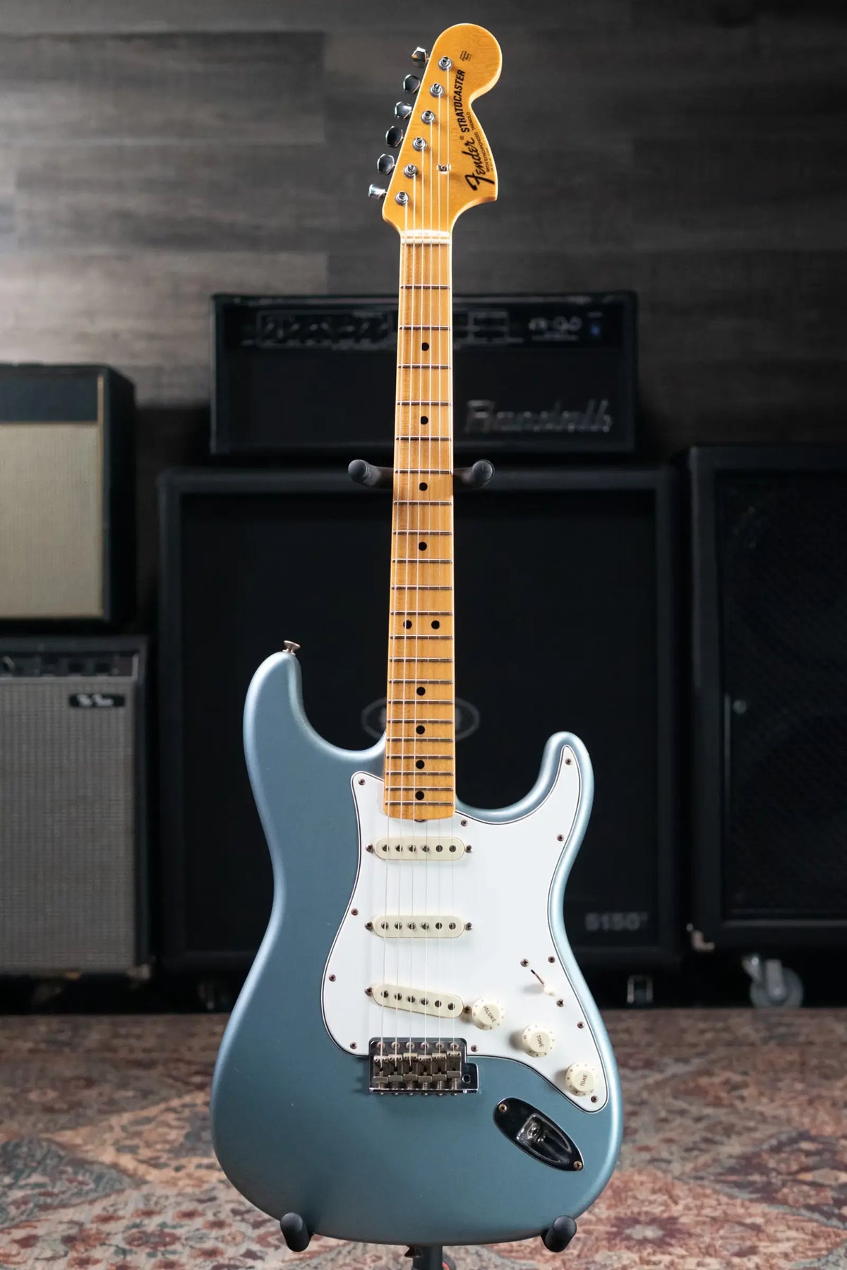 Fender Custom Shop '68 Stratocaster Journeyman Electric Guitar - Ice Blue Metallic with Hardshell Case - Used