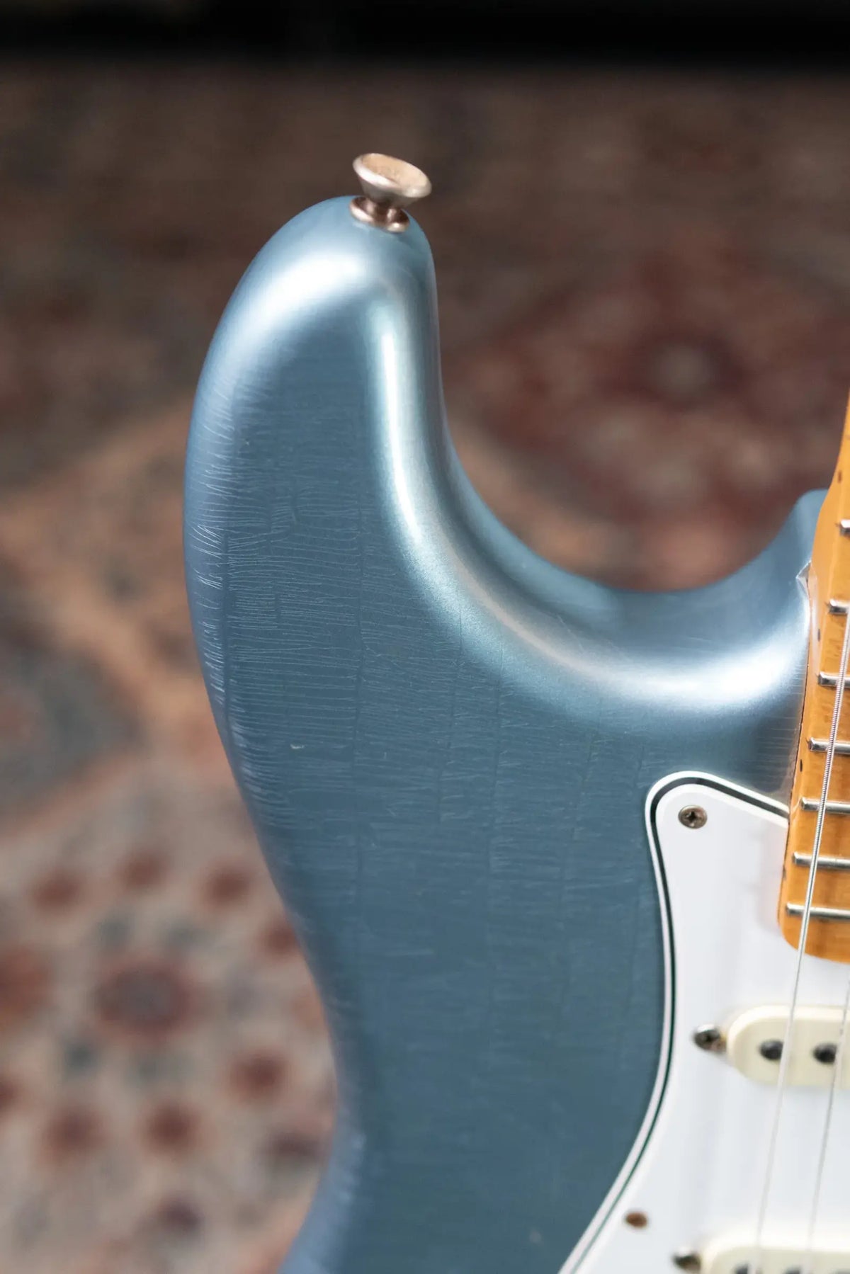 Fender Custom Shop '68 Stratocaster Journeyman Electric Guitar - Ice Blue Metallic with Hardshell Case - Used