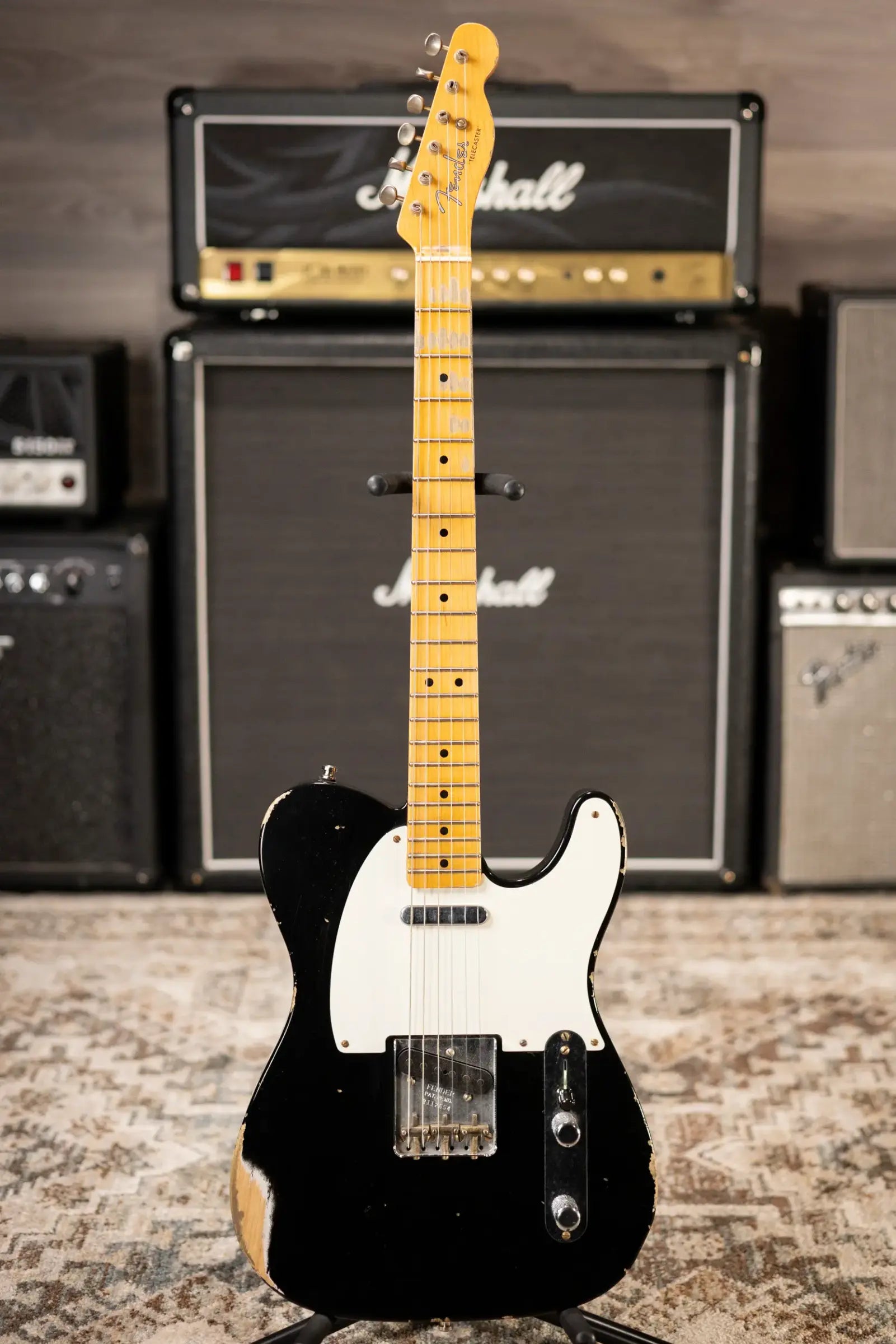Fender Custom Shop 2021 Winter Event LTD '51 Telecaster Relic, Aged Black with Hardshell Case - Used