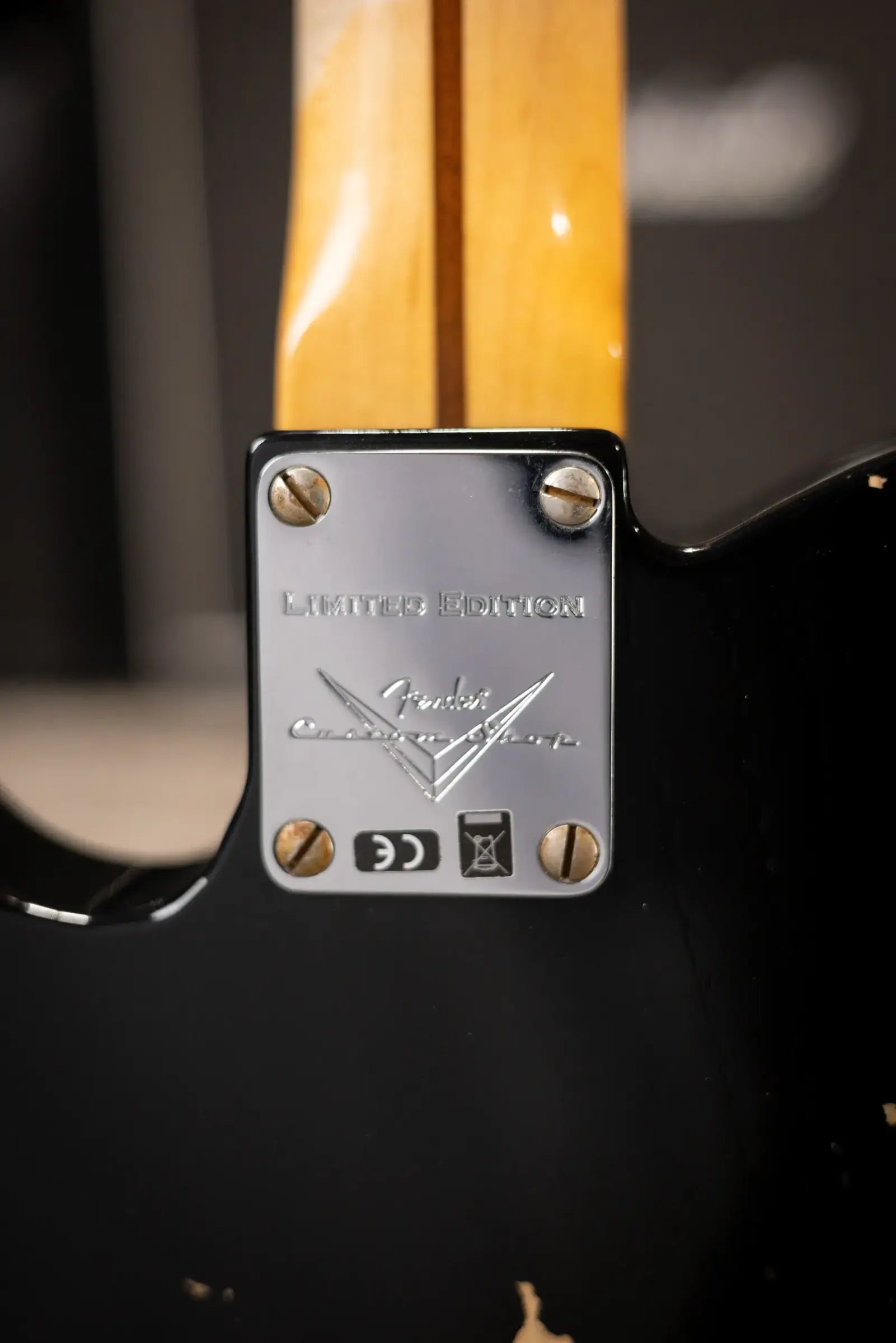 Fender Custom Shop 2021 Winter Event LTD '51 Telecaster Relic, Aged Black with Hardshell Case - Used