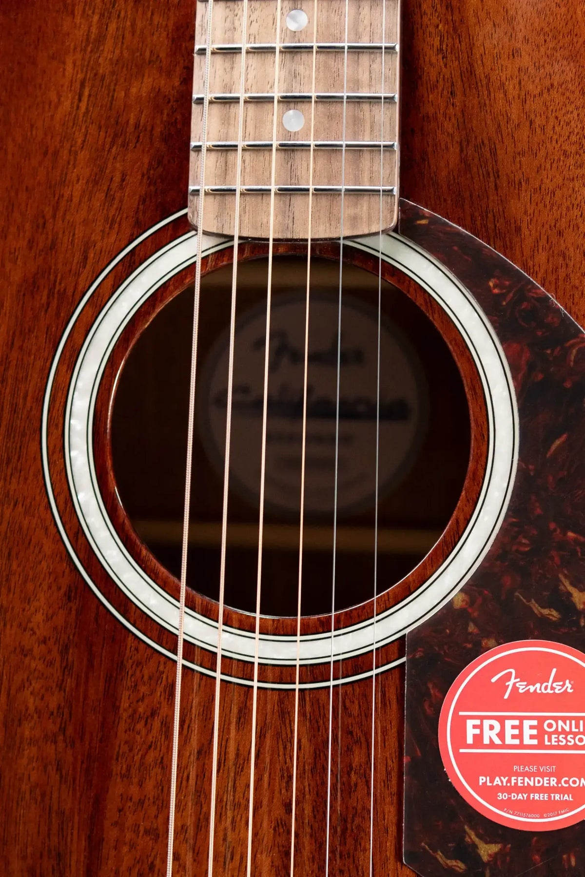 Fender Deluxe Redondo Mahogany Acoustic Guitar - Natural