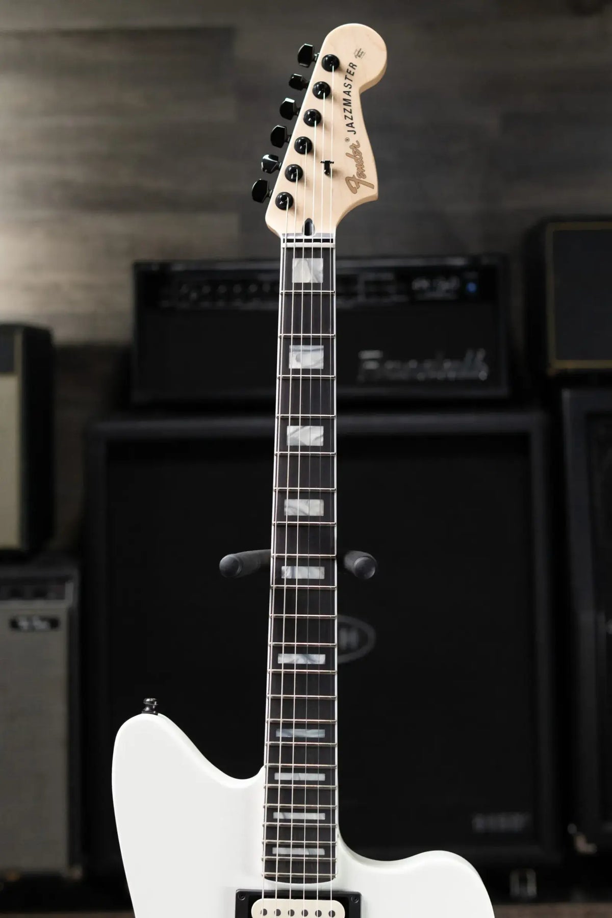 Fender Jazzmaster Jim Root Electric Guitar - Arctic White with Hardcase