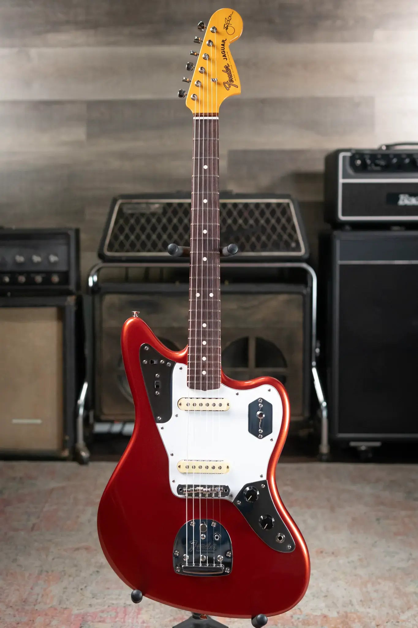 Fender Johnny Marr Jaguar, Rosewood Fingerboard - Metallic KO with Hardshell Case - Demo