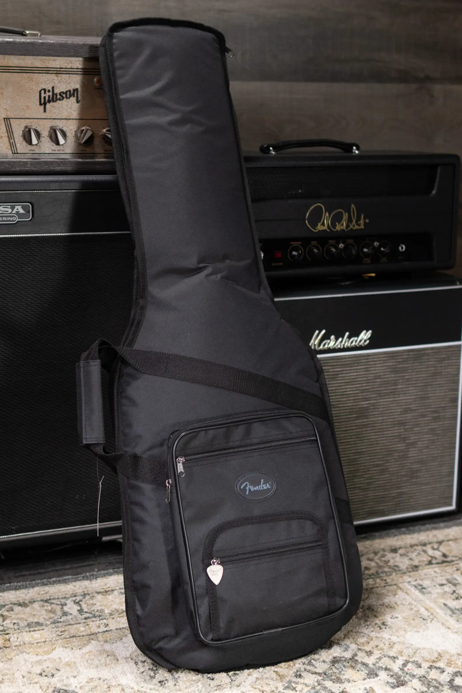 Fender Limited Edition 50th Anniversary Dave Murray Stratocaster Electric Guitar - Black with Gig Bag