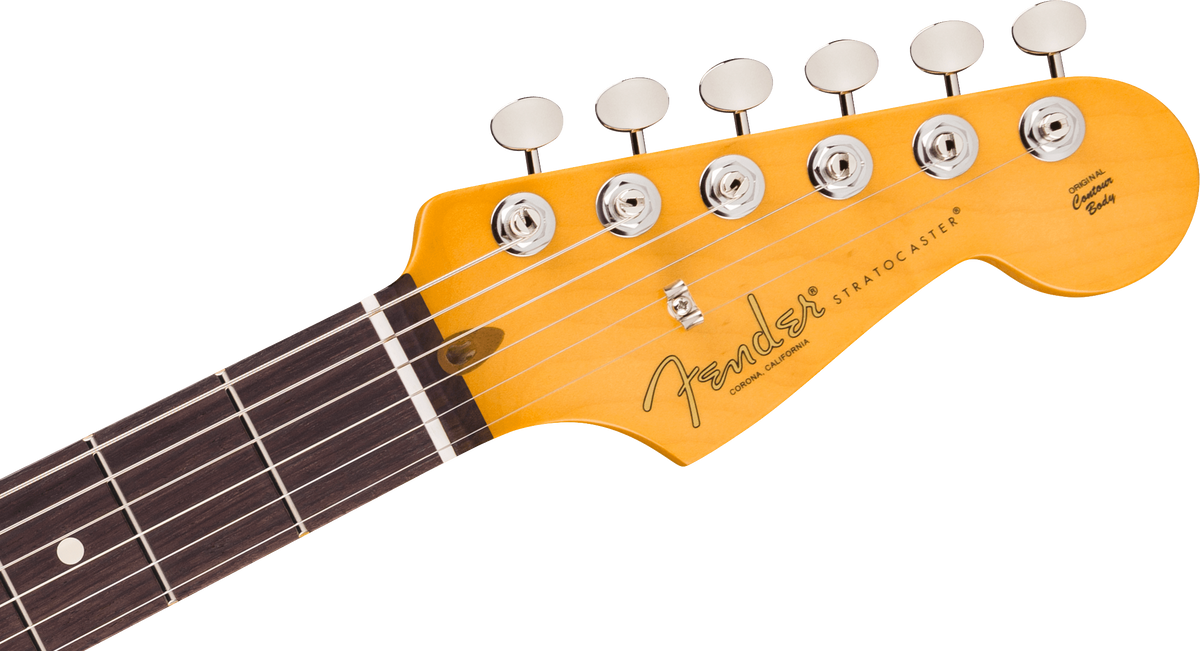 Fender Limited Edition American Professional Classic Stratocaster Electric Guitar Featuring the Fender Silent System - Daphne Blue with Gig Bag