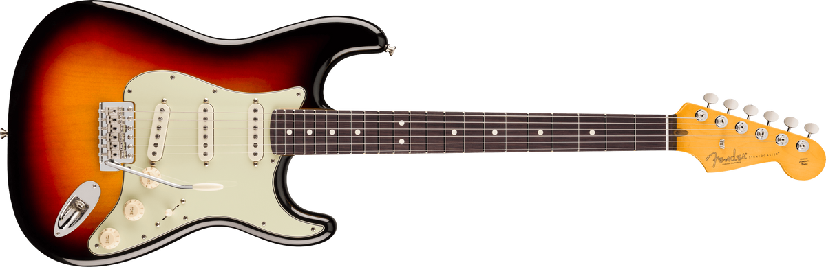 Fender Limited Edition American Professional Classic Stratocaster Electric Guitar Featuring the Silent Circuit - 3-Color Sunburst with Gig Bag