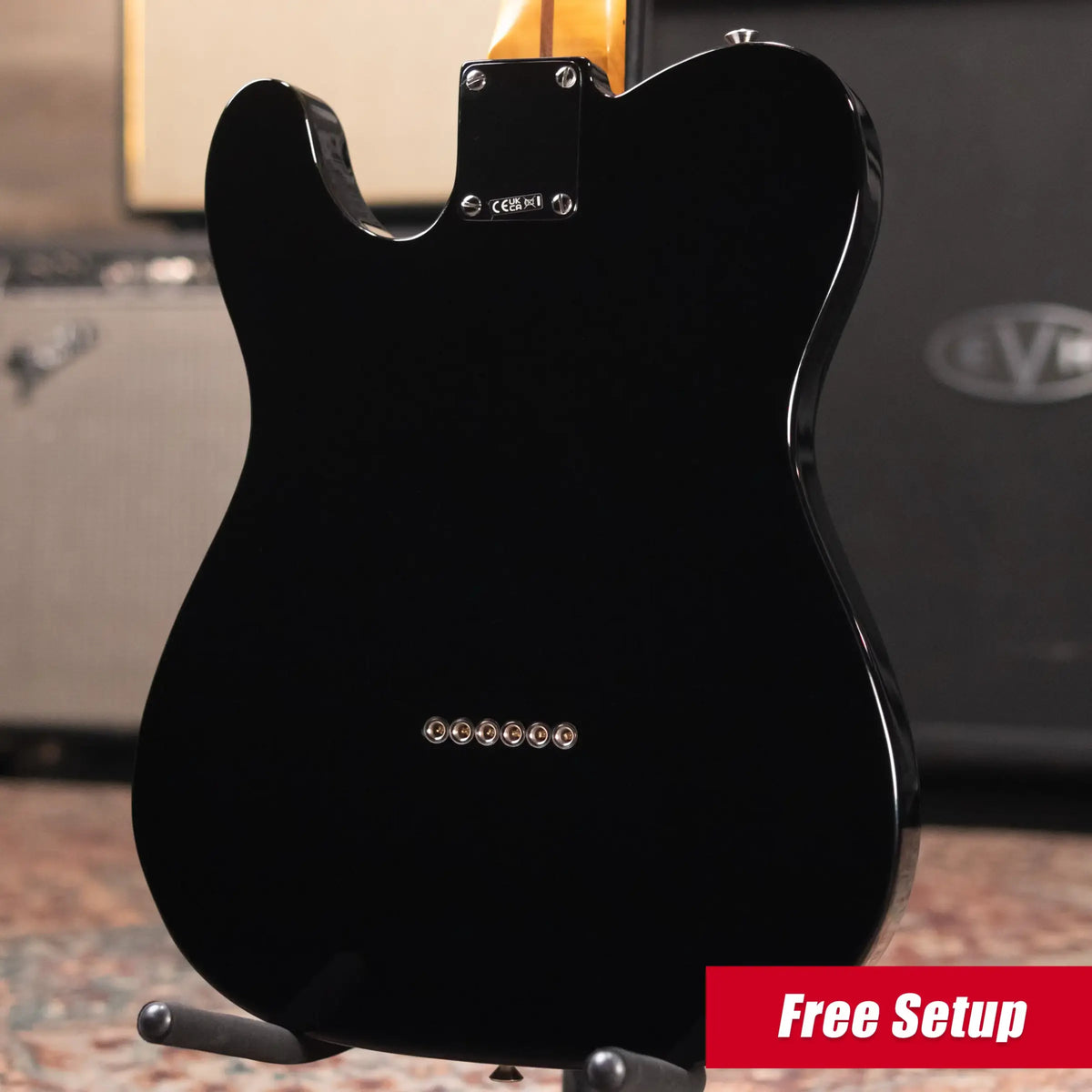 Fender Limited Edition American Vintage II 1951 Telecaster Electric Guitar - Black with Hardshell Case