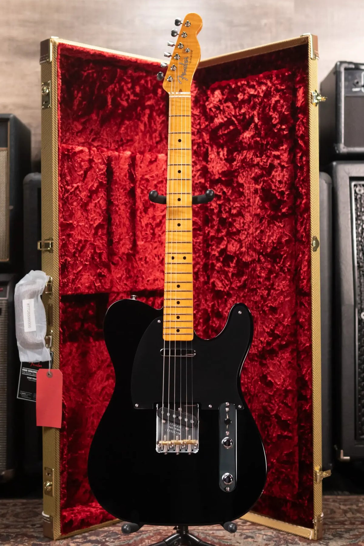 Fender Limited Edition American Vintage II 1951 Telecaster Electric Guitar - Black with Hardshell Case