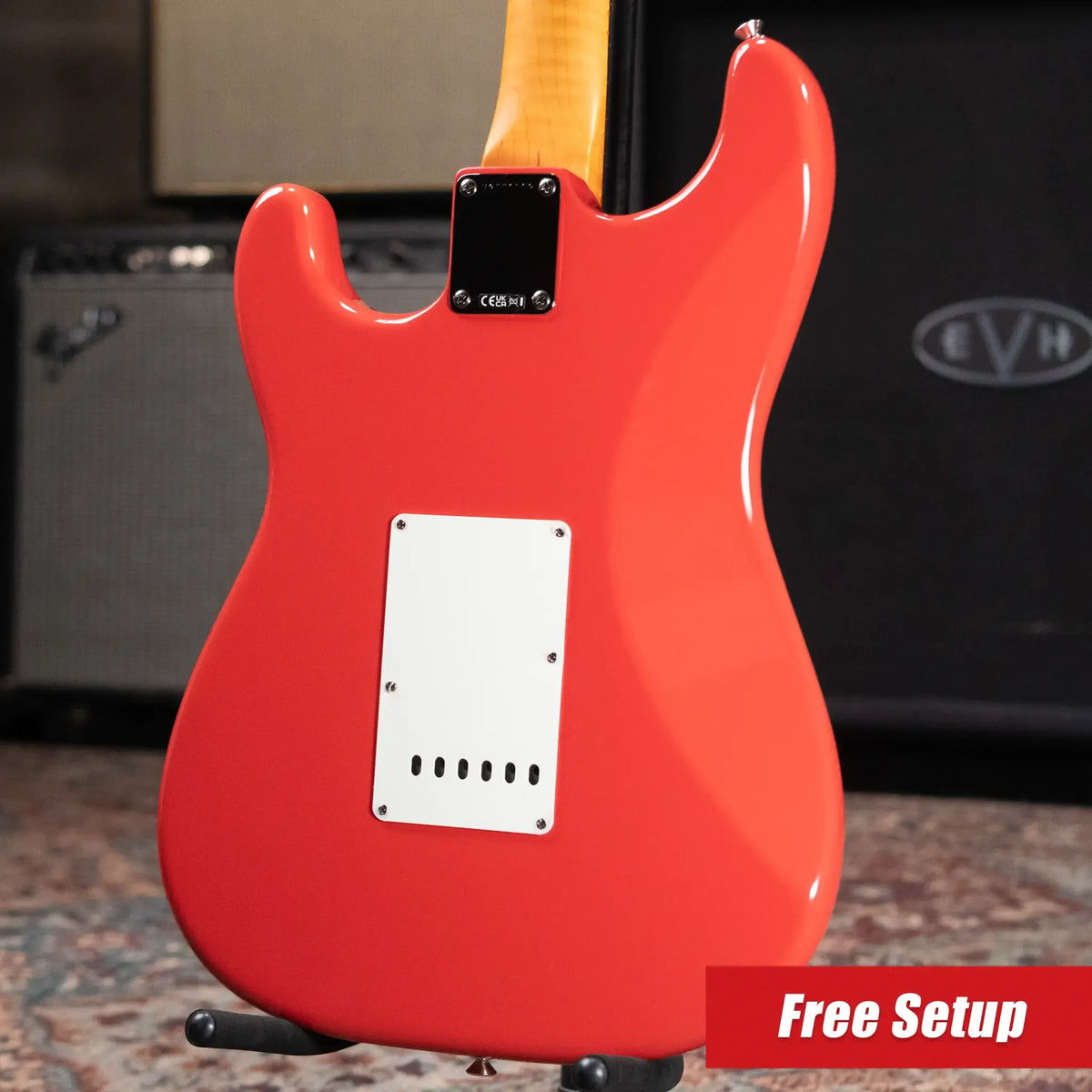 Fender Limited Edition American Vintage II '61 Stratocaster Electric Guitar, Rosewood Fingerboard - Fiesta Red with Hardshell Case