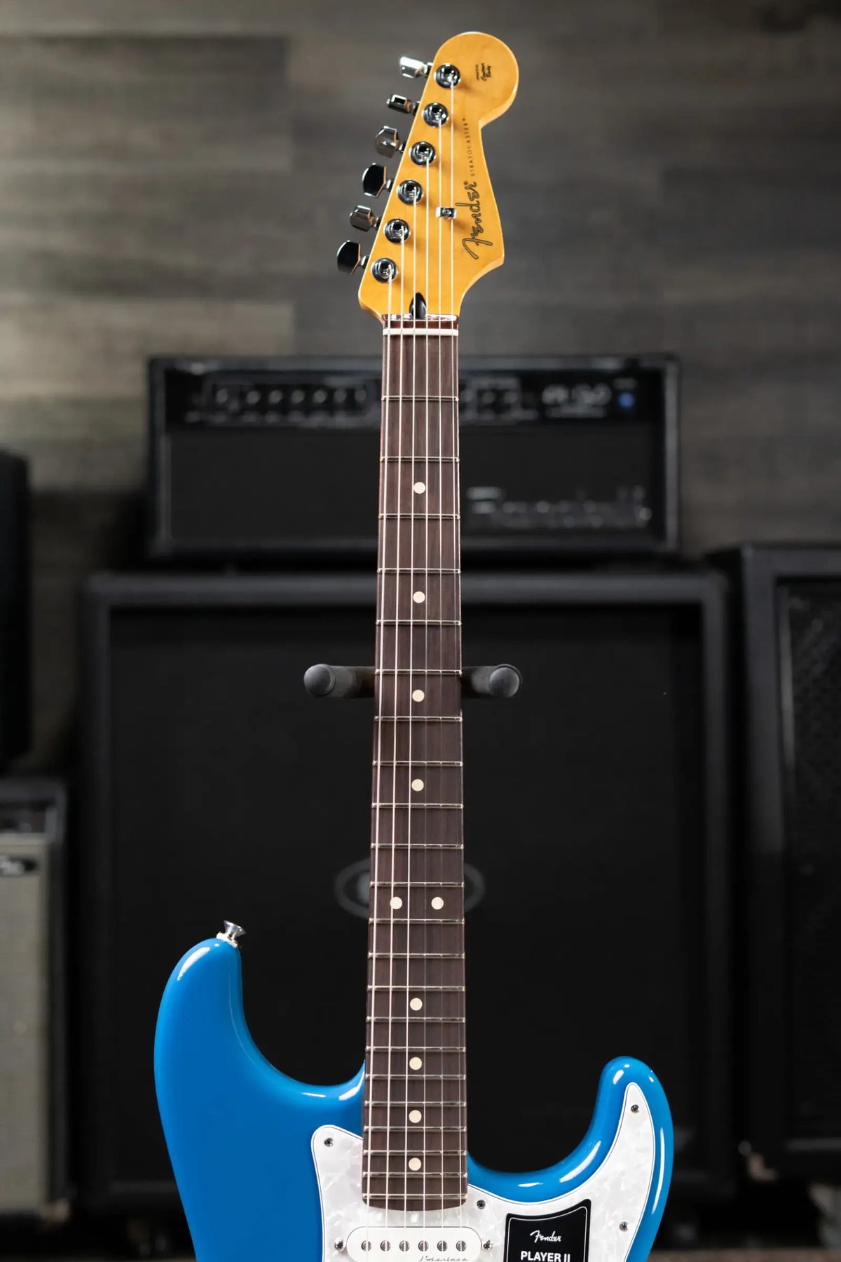 Fender Player II Modified Stratocaster Electric Guitar - Electric Blue with Gig Bag - Demo
