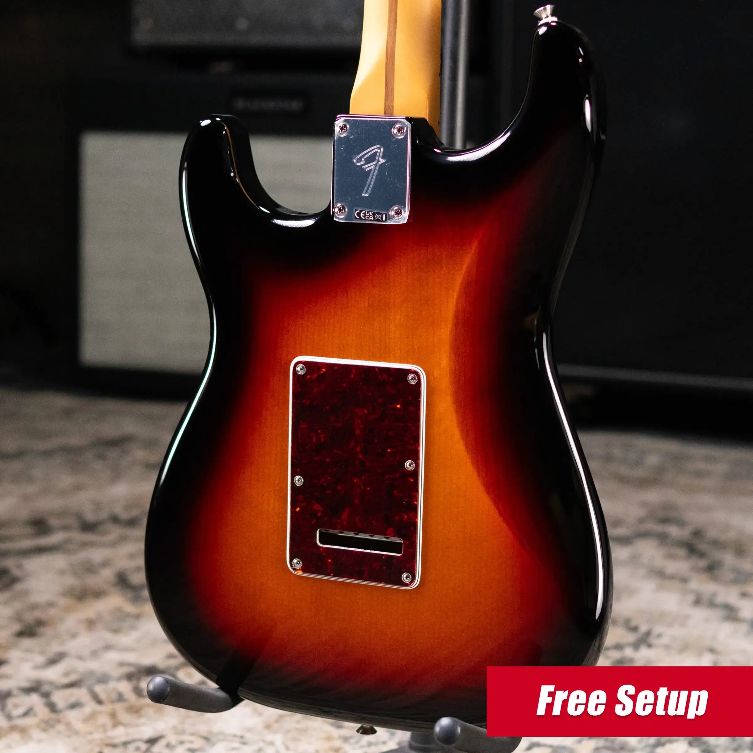 Fender Player II Modified Stratocaster HSS Electric Guitar - 3-Color Sunburst with Gig Bag