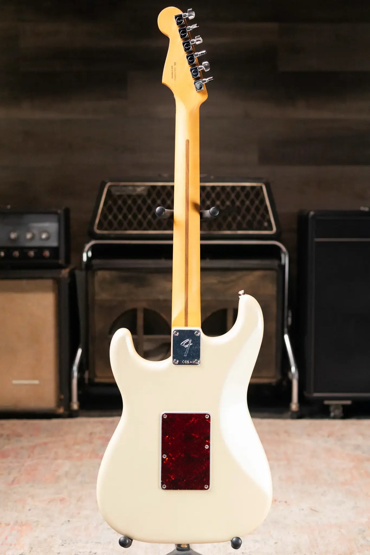 Fender Player II Modified Stratocaster HSS Floyd Rose Electric Guitar - Olympic Pearl with Gig Bag - Demo