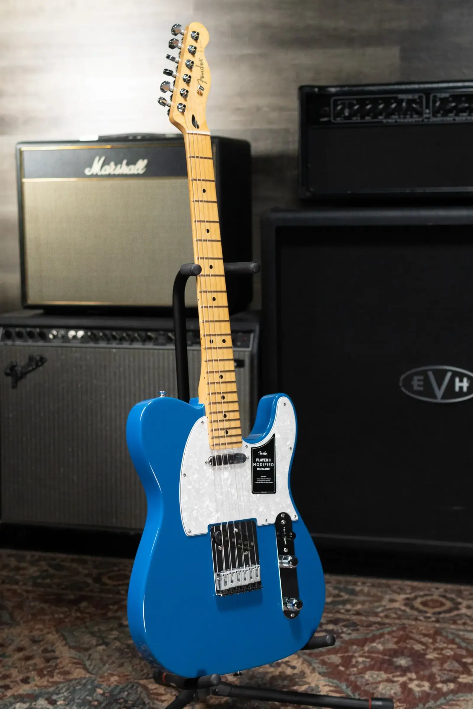 Fender Player II Modified Telecaster Electric Guitar - Electric Blue with Gig Bag