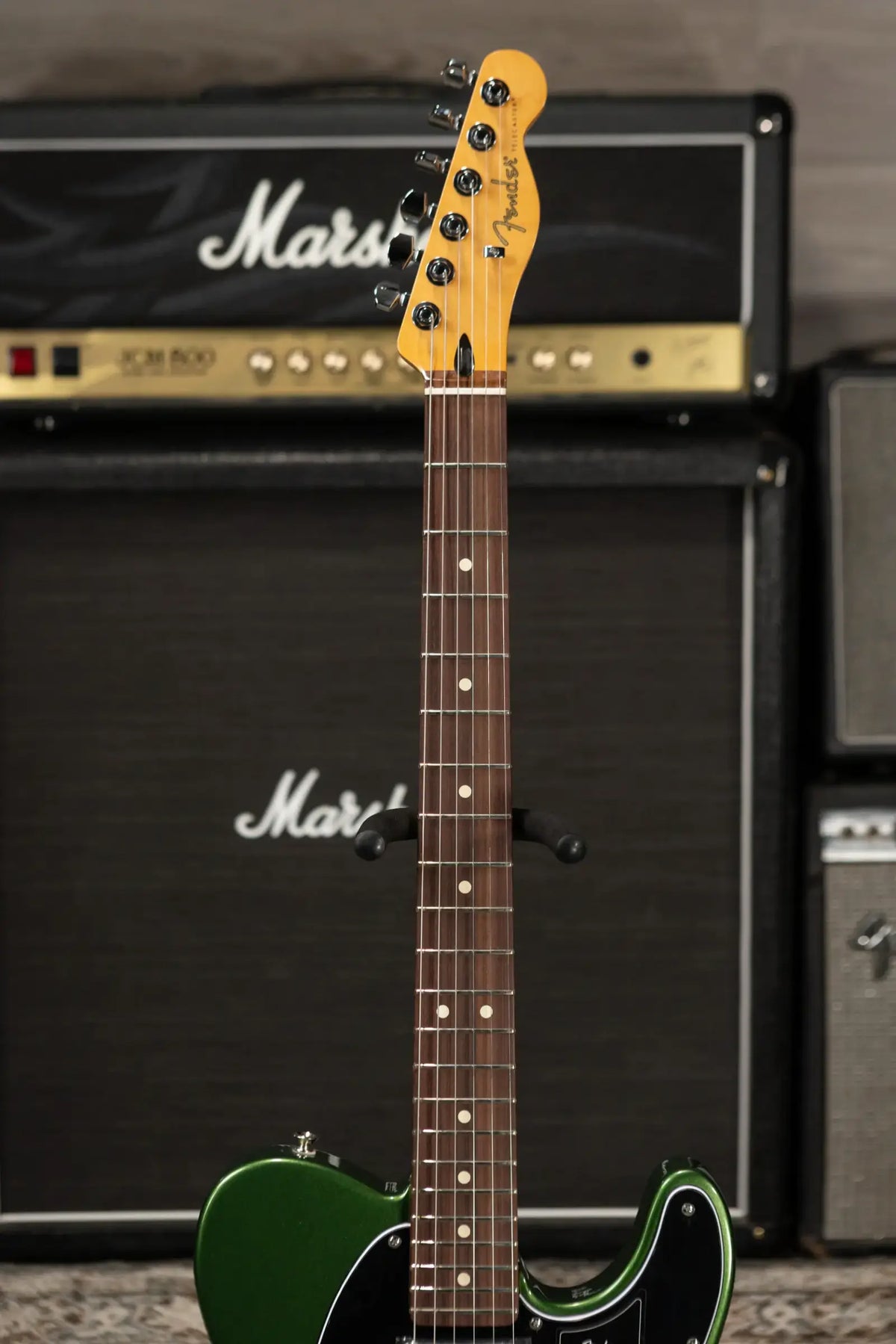 Fender Player II Modified Telecaster Electric Guitar - Harvest Green Metallic with Gig Bag - Demo