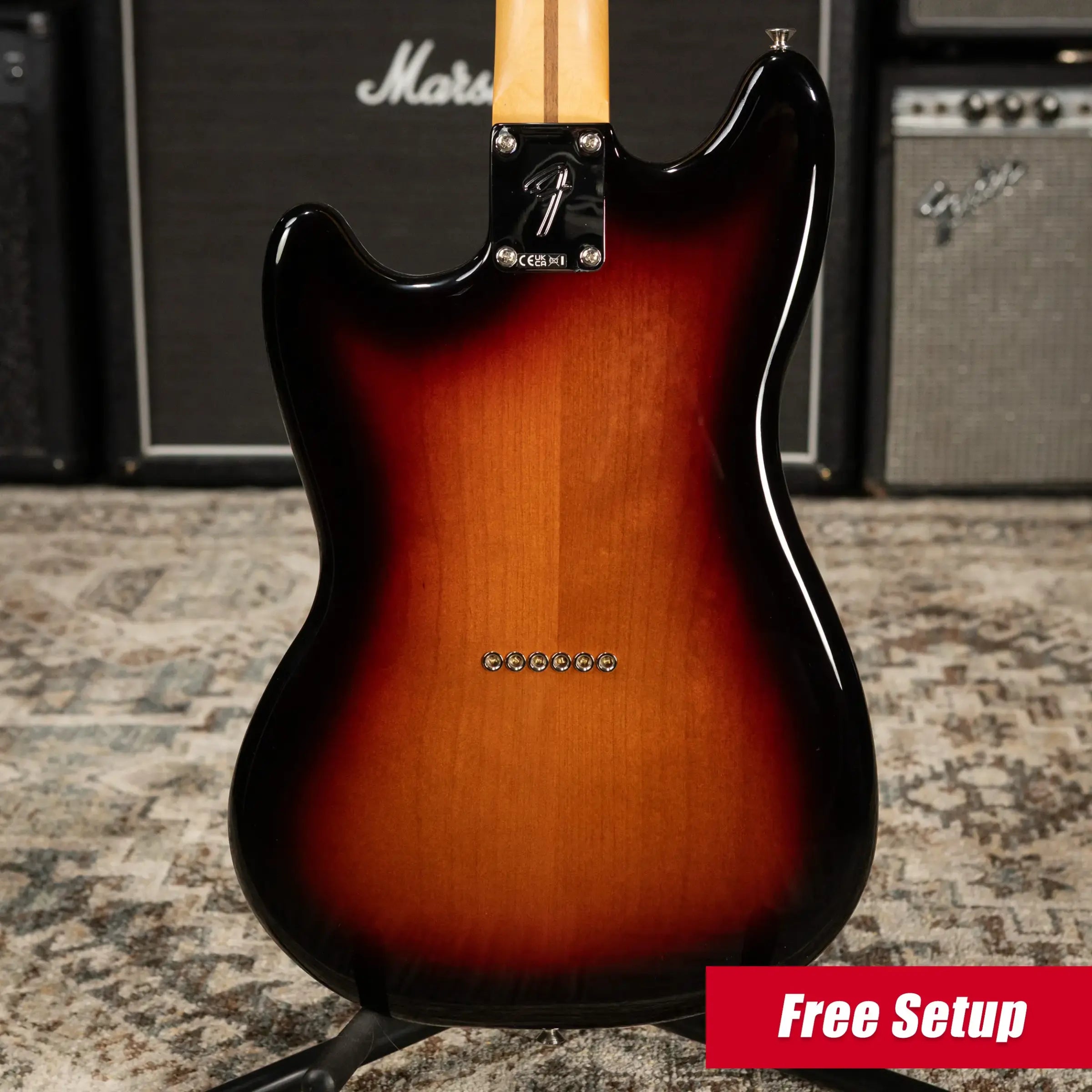 Fender Player II Mustang Electric Guitar - 3-Color Sunburst