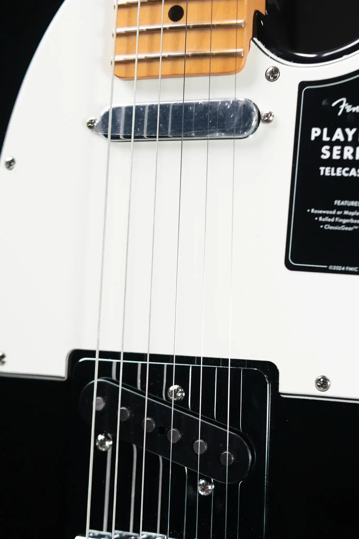 Fender Player II Telecaster Electric Guitar - Black - Demo