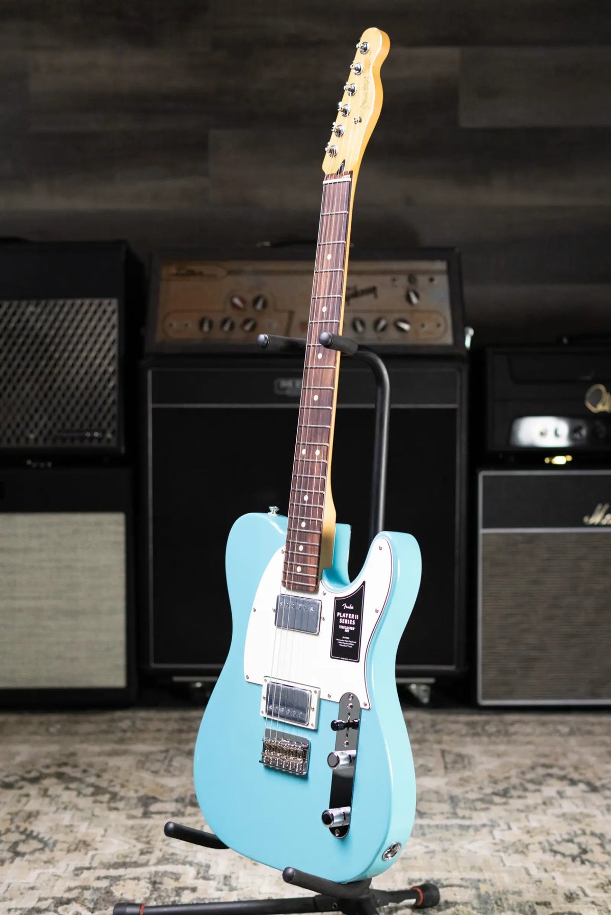 Fender Player II Telecaster HH Electric Guitar - Aquatone Blue