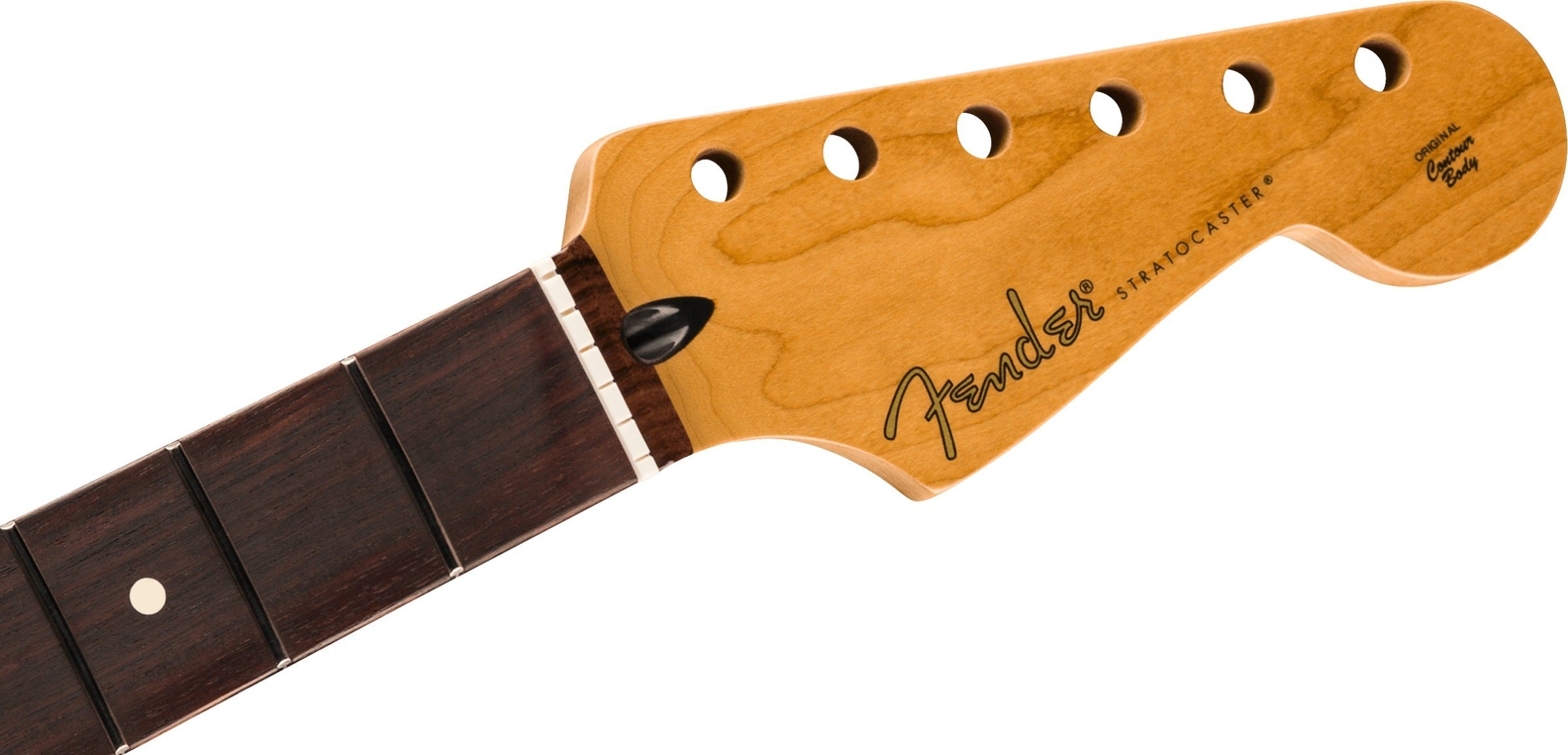 Fender Satin Roasted Maple Fat Stratocaster Neck 22 Medium Jumbo Frets 9.5" U Shape