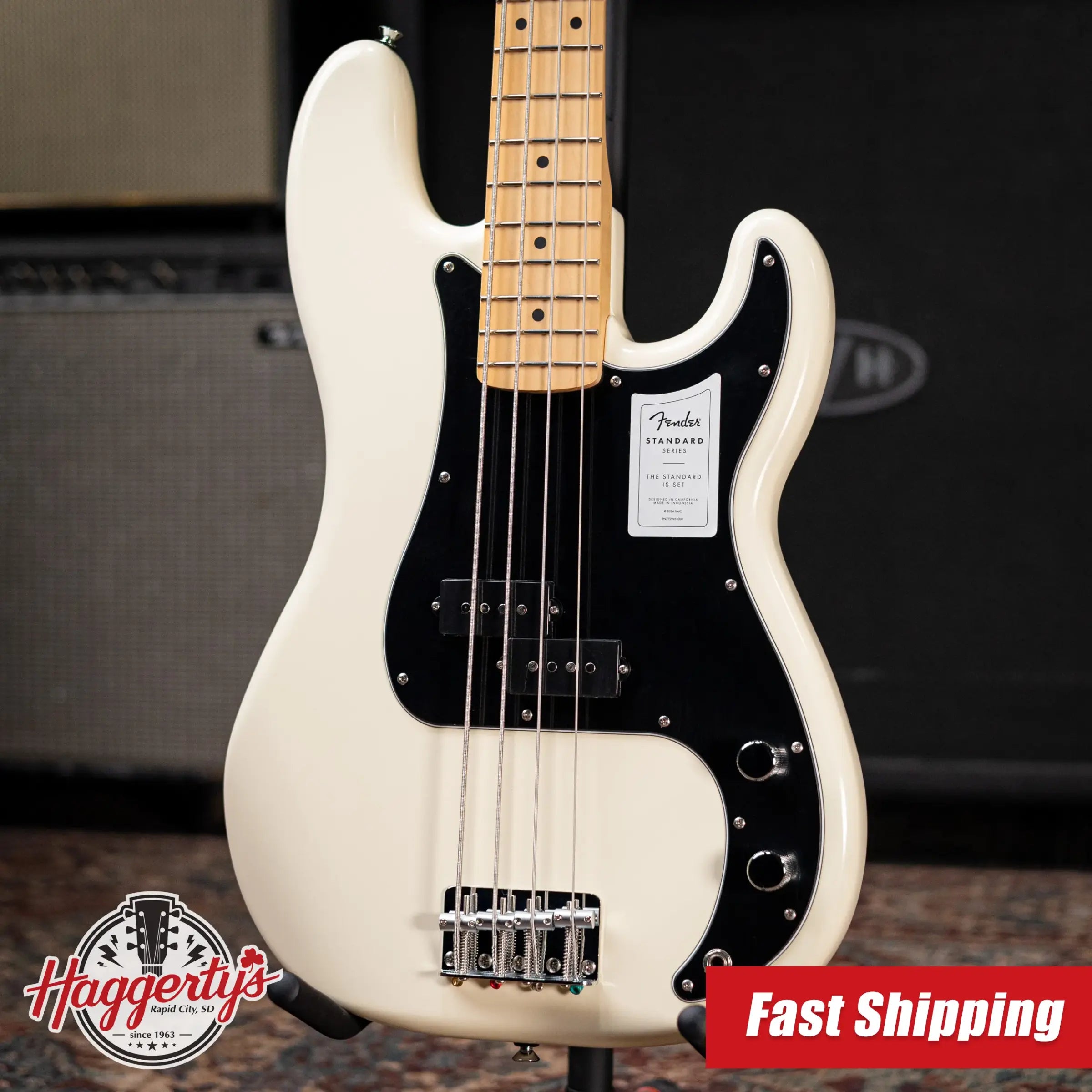 Fender Standard Precision Bass - Olympic White