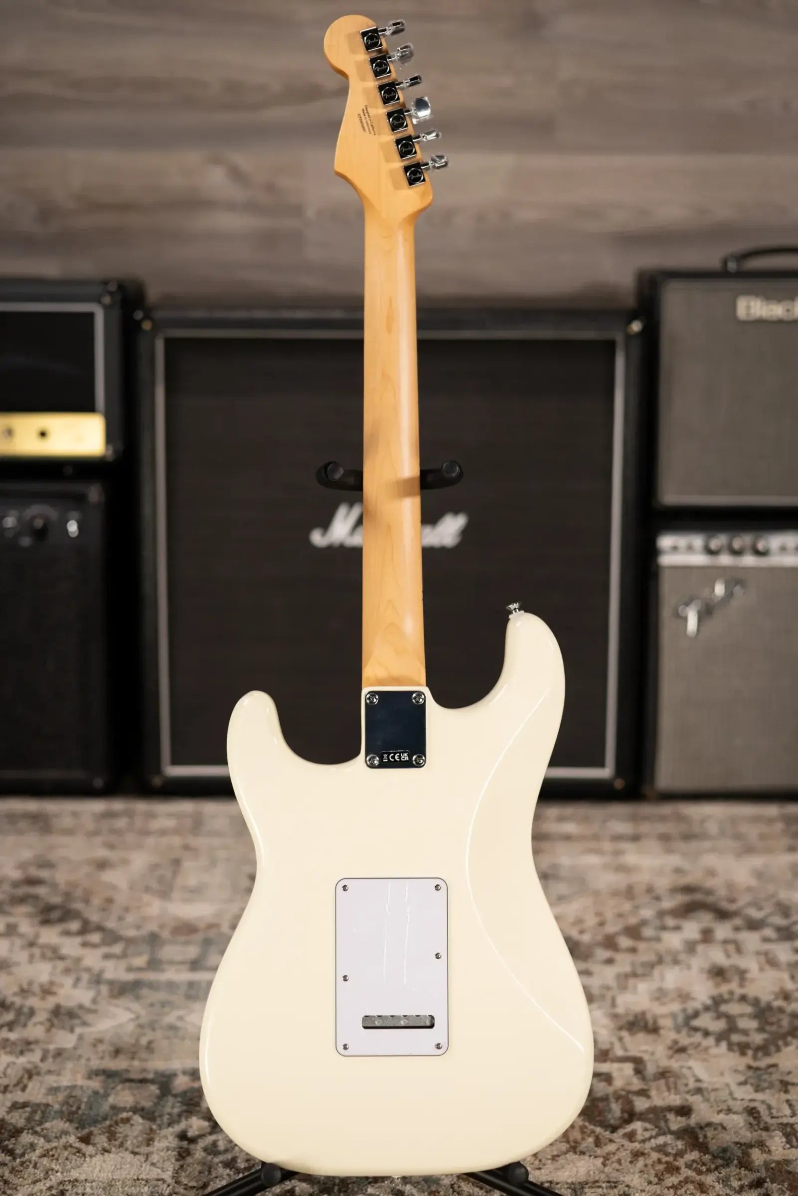Fender Standard Stratocaster Electric Guitar - Olympic White