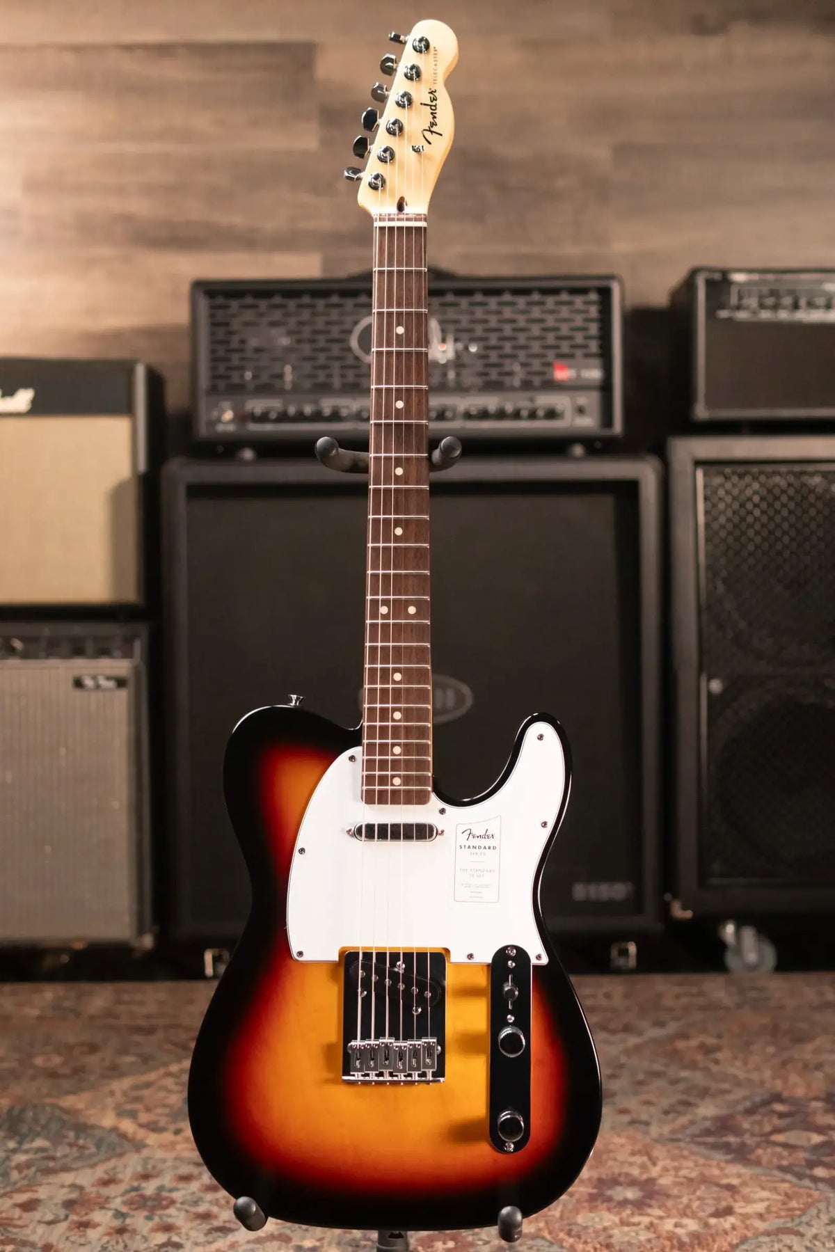 Fender Standard Telecaster Electric Guitar - 3-Color Sunburst - Demo