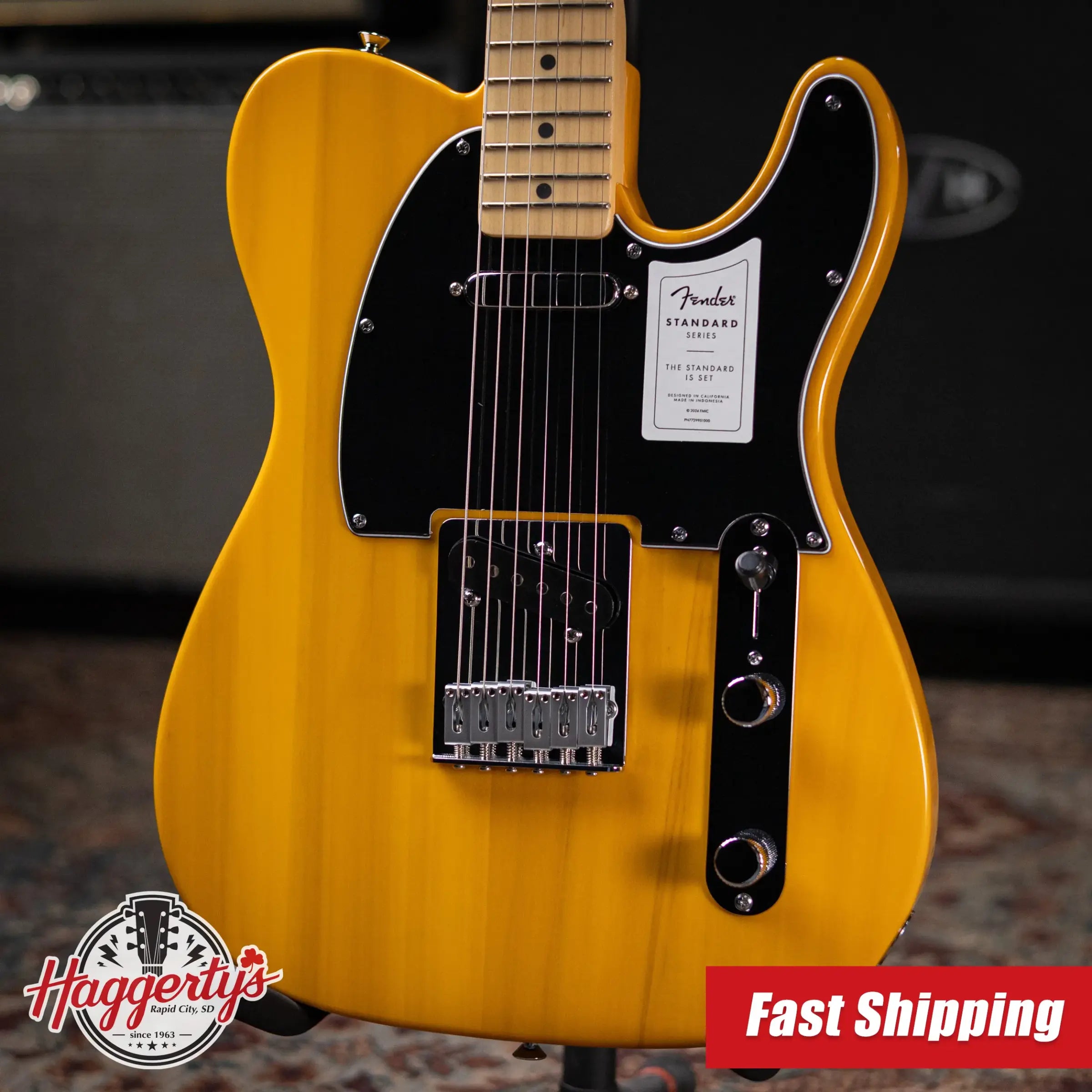 Fender Standard Telecaster Electric Guitar - Butterscotch Blonde