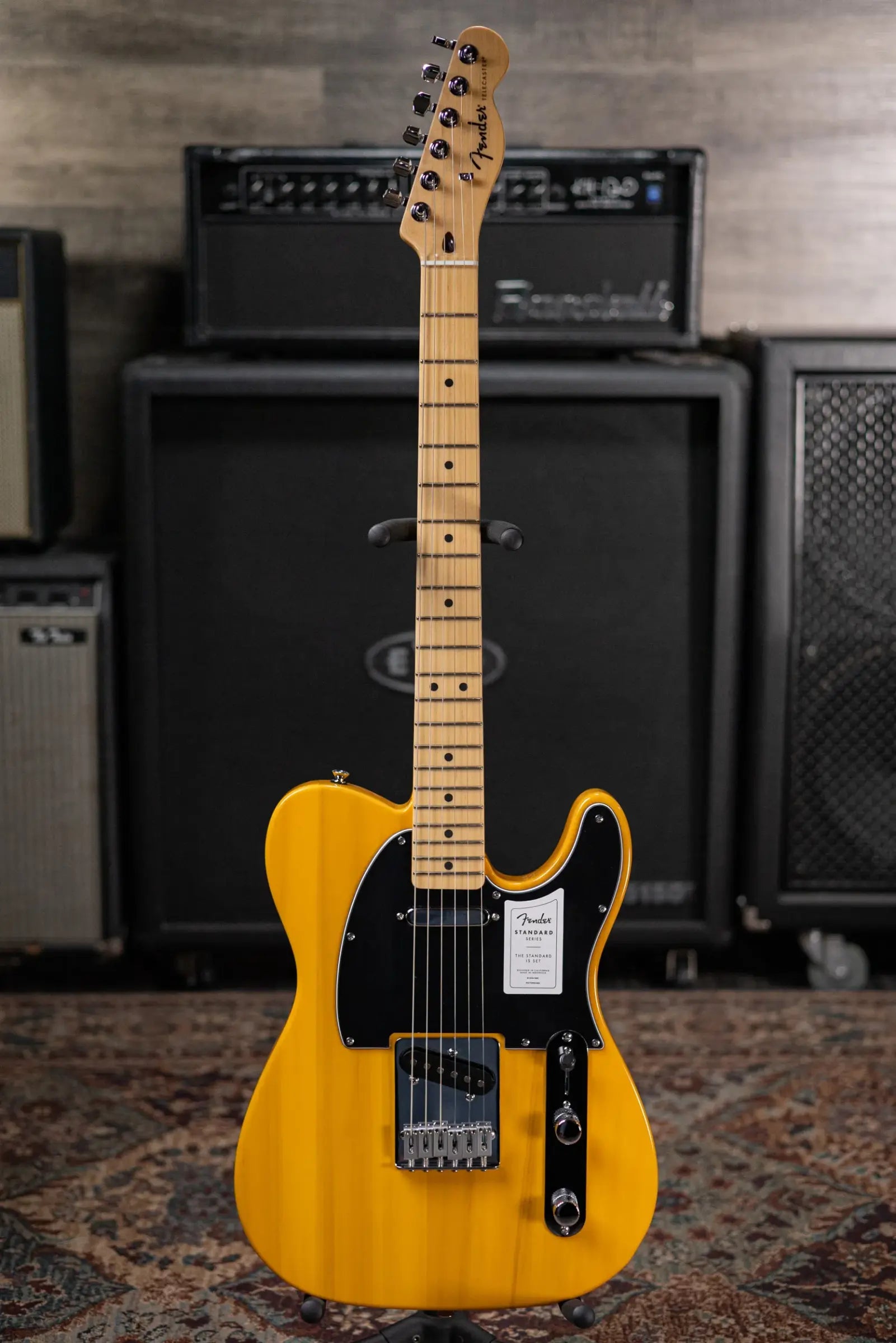 Fender Standard Telecaster Electric Guitar - Butterscotch Blonde
