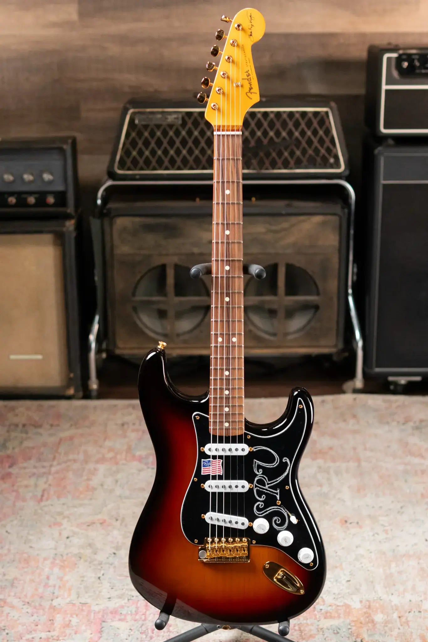 Fender Stevie Ray Vaughan Stratocaster with Hardshell Case - Demo