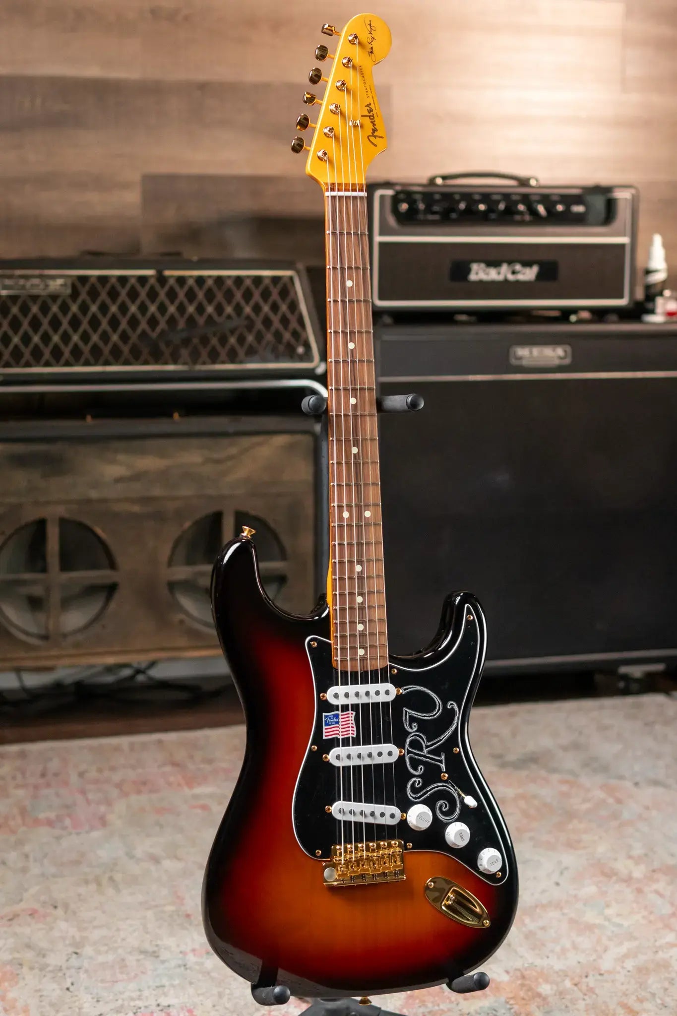 Fender Stevie Ray Vaughan Stratocaster with Hardshell Case - Demo