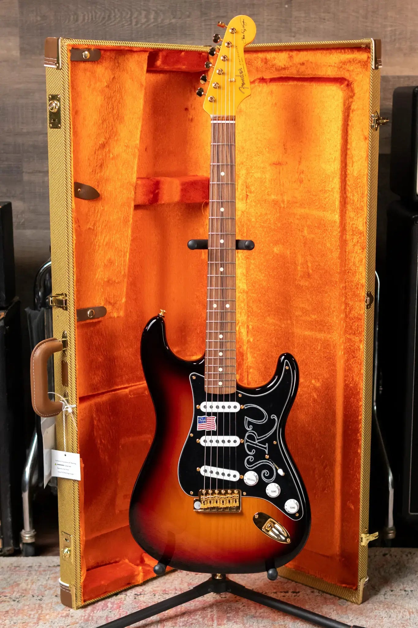 Fender Stevie Ray Vaughan Stratocaster with Hardshell Case - Demo