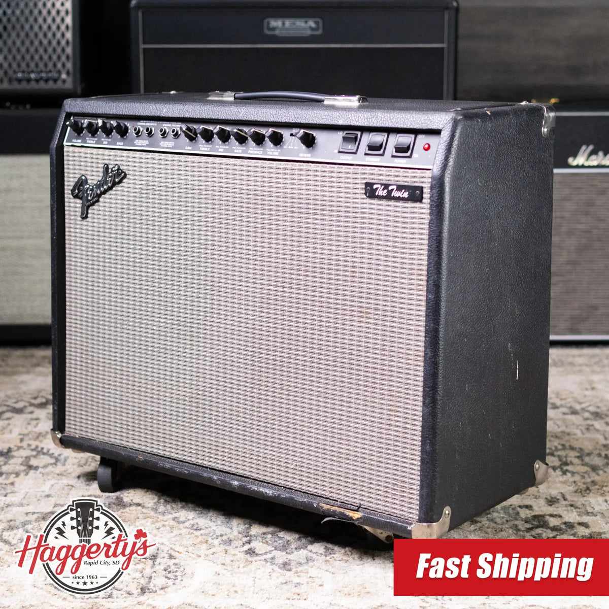 Fender The Twin 2-Channel 100-Watt 2x12" Guitar Combo - Used