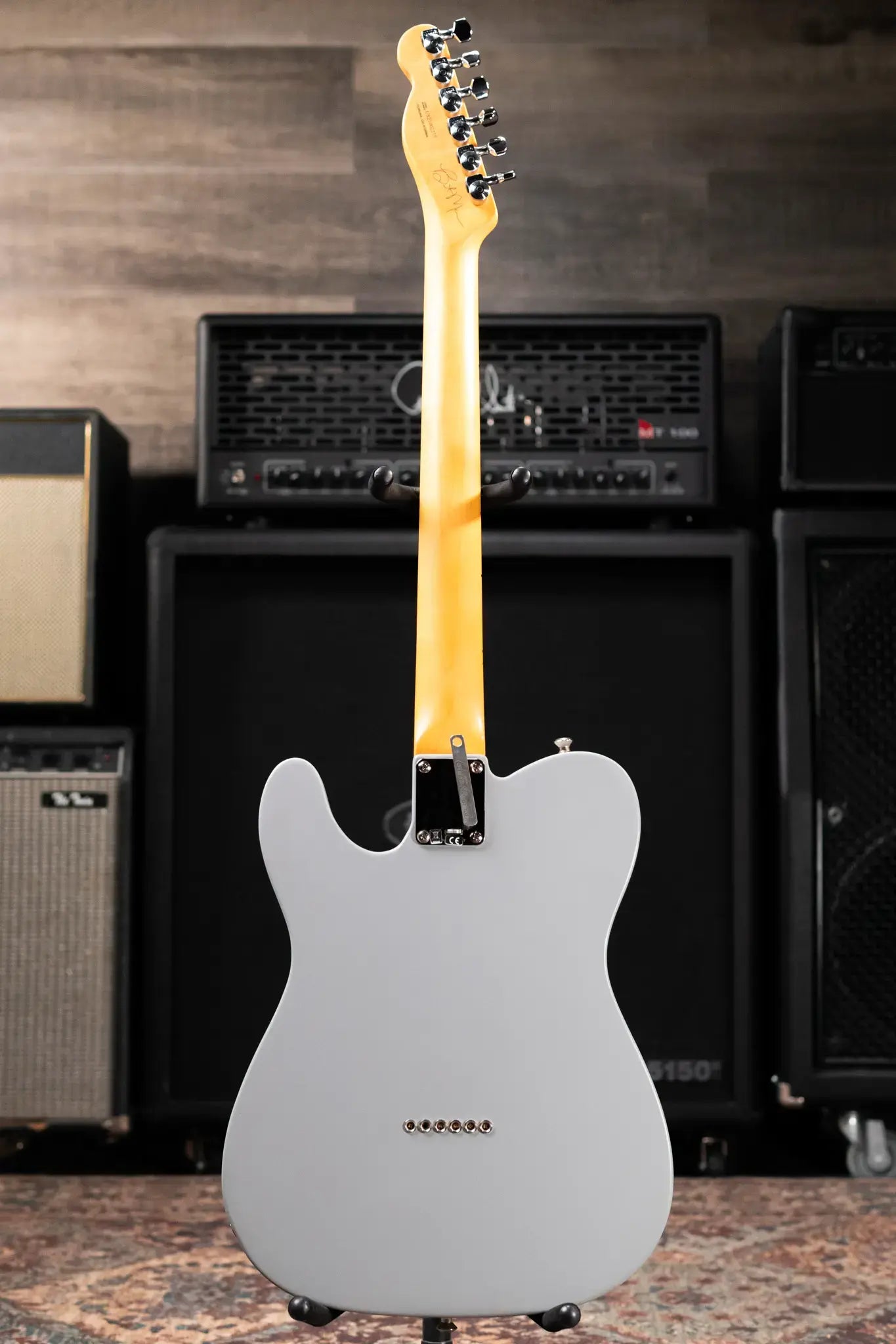 Fender USA Brent Mason Signature Telecaster Electric Guitar With Gator Hardshell Case - Primer Grey - Used