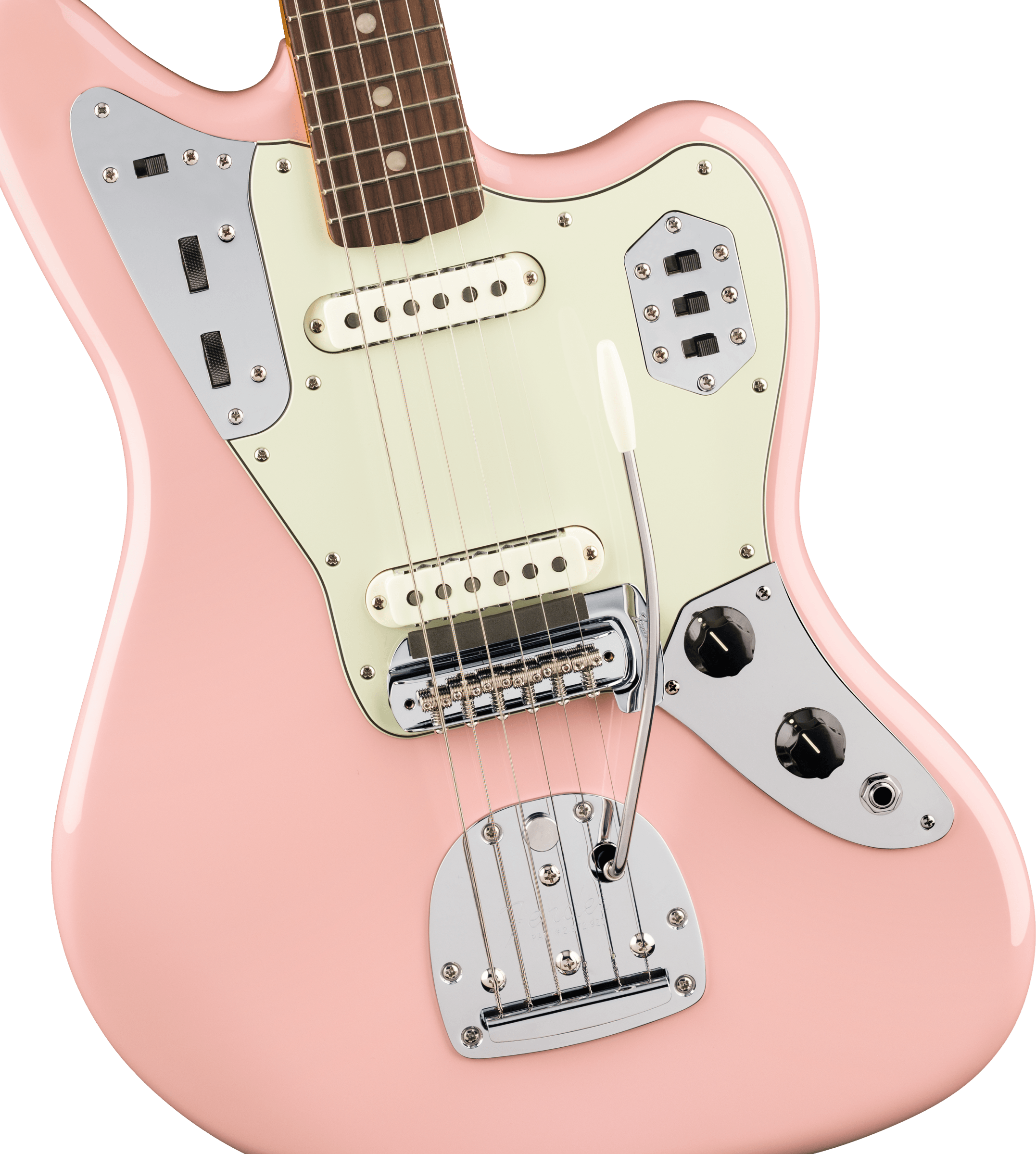Fender Vintera III Mid '60s Jaguar Electric Guitar - Shell Pink with Gig Bag