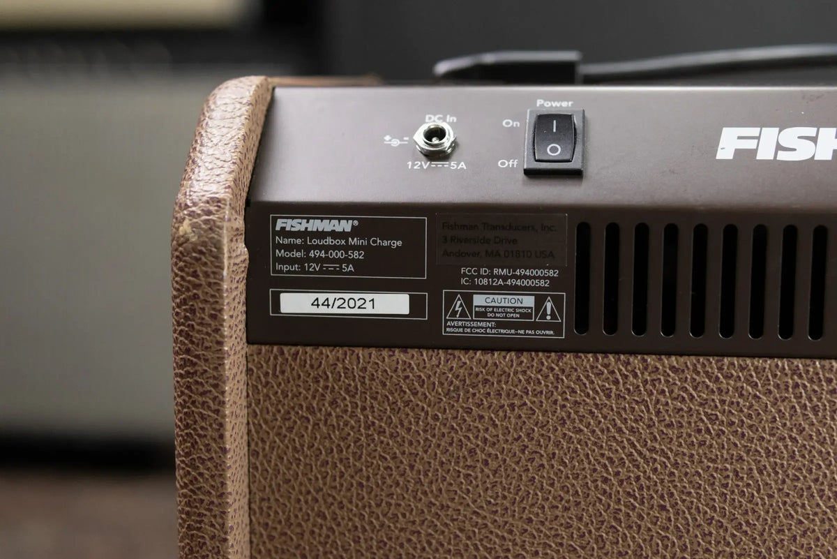 Fishman Loudbox Mini Charge Acoustic Guitar Amplifier with Dust Cover - Used