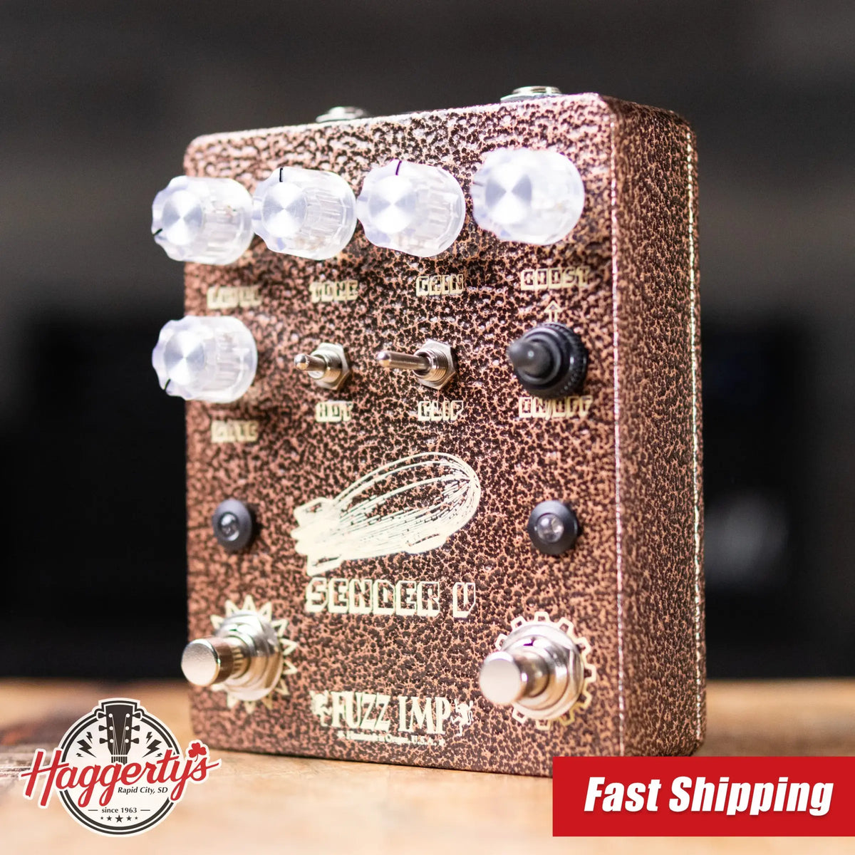 Fuzz Imp Sender V Pi Distortion Pedal - Used