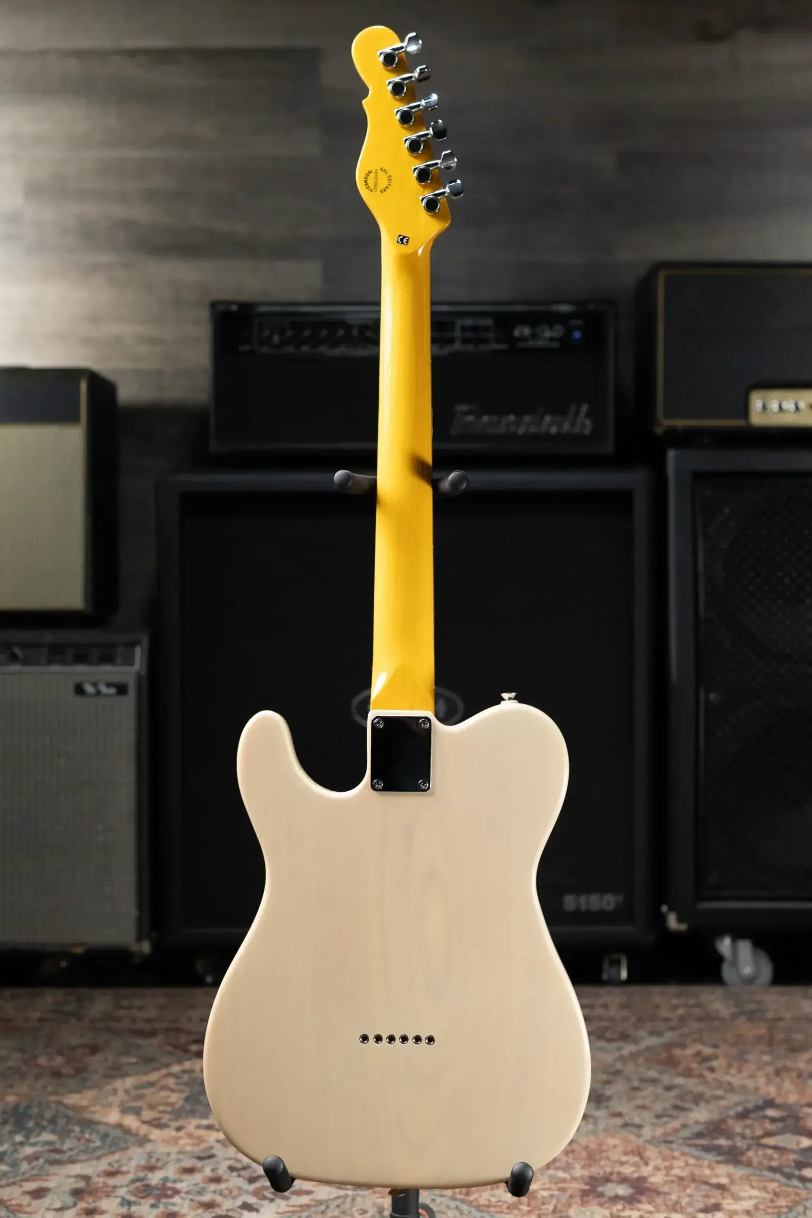 G&L Tribute ASAT Classic Bluesboy Semi-Hollow Electric Guitar - White Blonde with Gig Bag - Used