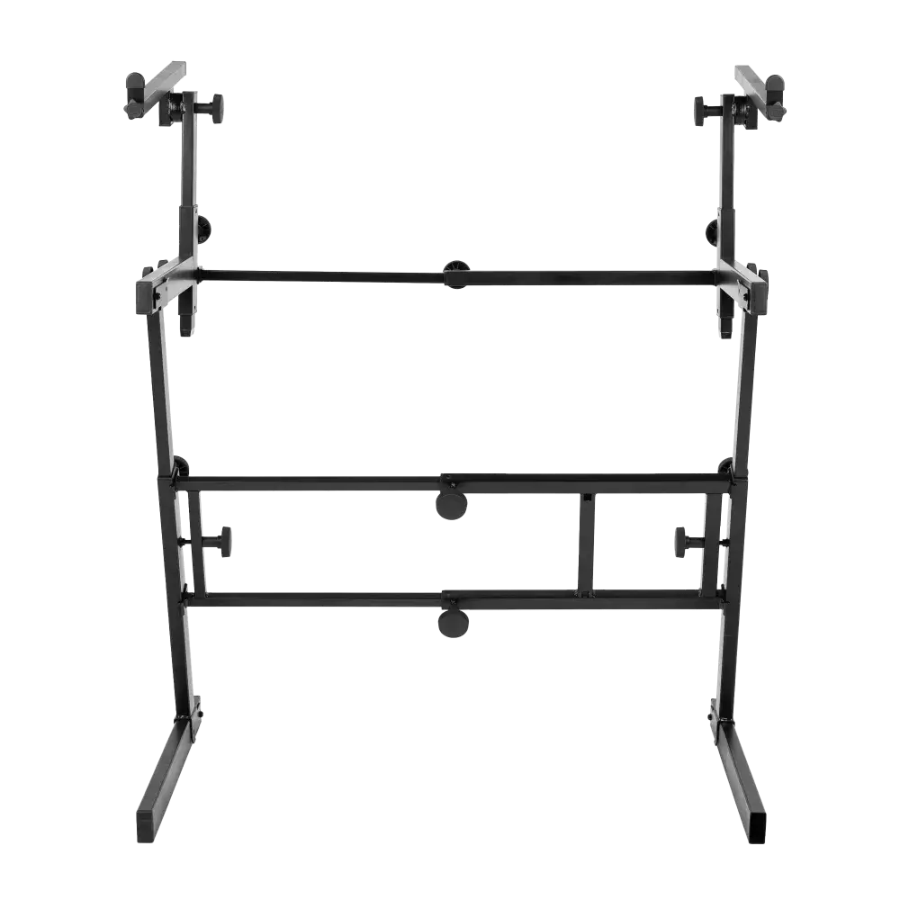 Gator Adjustable Z-Style Keyboard Stand with 2nd Tier Width and Height Adjustability