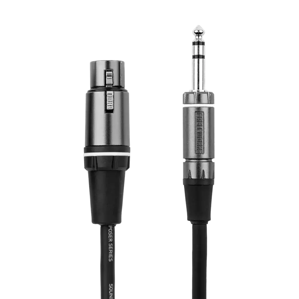 Gator Cableworks Composer Series TRS to XLRF Cable - 10ft