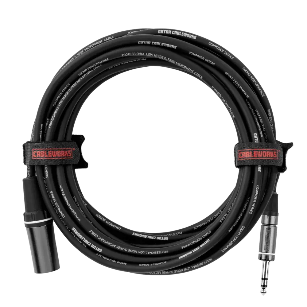 Gator Cableworks Composer Series TRS to XLRM Cable - 10ft