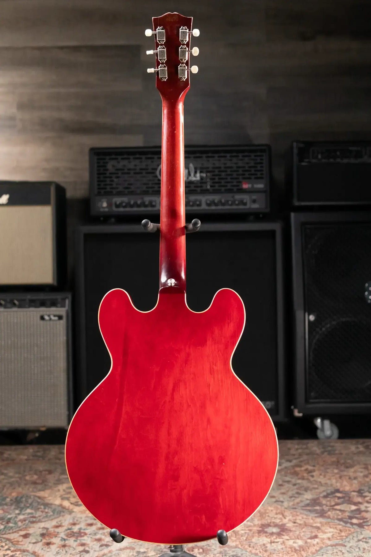 Gibson 1961 ES-330TC Thinline Hollow Body Electric Guitar Cherry with Hardshell Case - Used