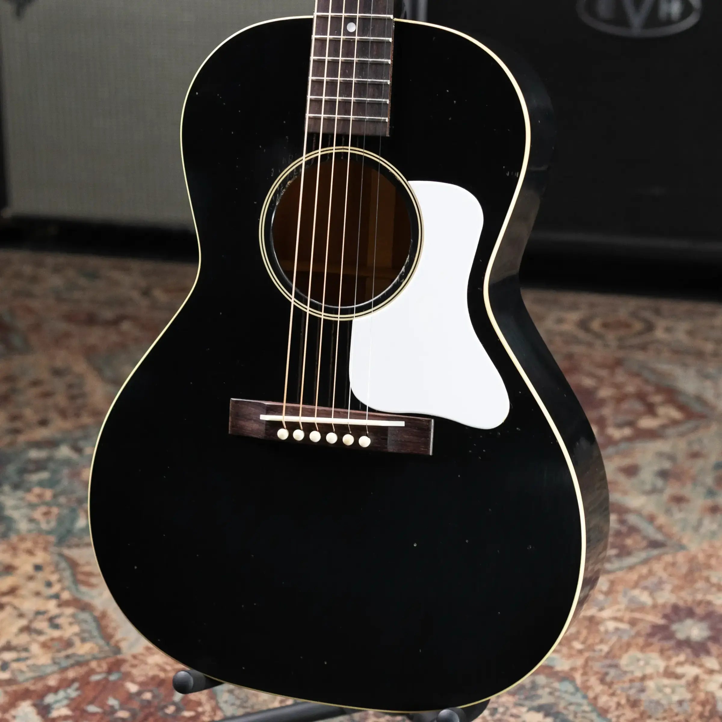 Gibson Custom Shop 1933 L-00 Reissue Murphy Lab Light Aged Acoustic Guitar - Ebony with Hardshell Case