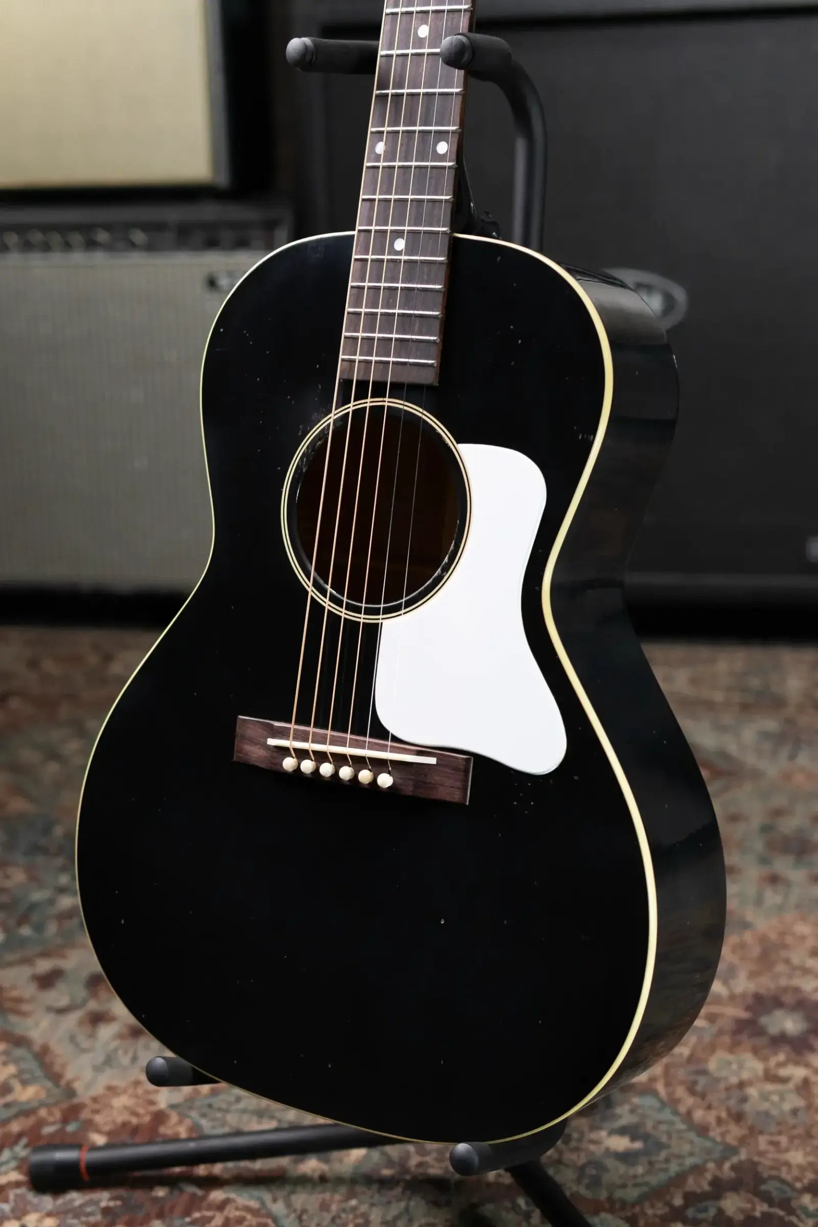 Gibson Custom Shop 1933 L-00 Reissue Murphy Lab Light Aged Acoustic Guitar - Ebony with Hardshell Case