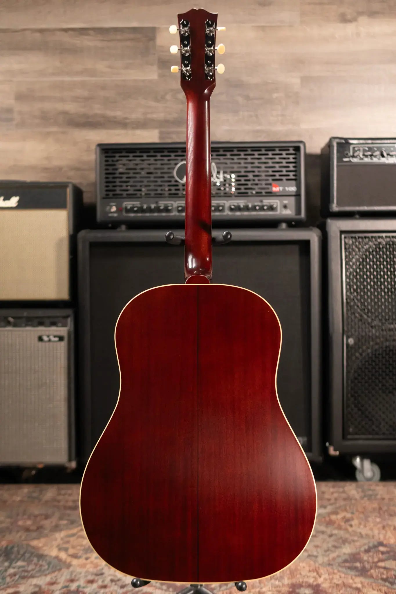Gibson Custom Shop 1942 Banner J-45 Acoustic Guitar - Vintage Sunburst with Hardshell Case
