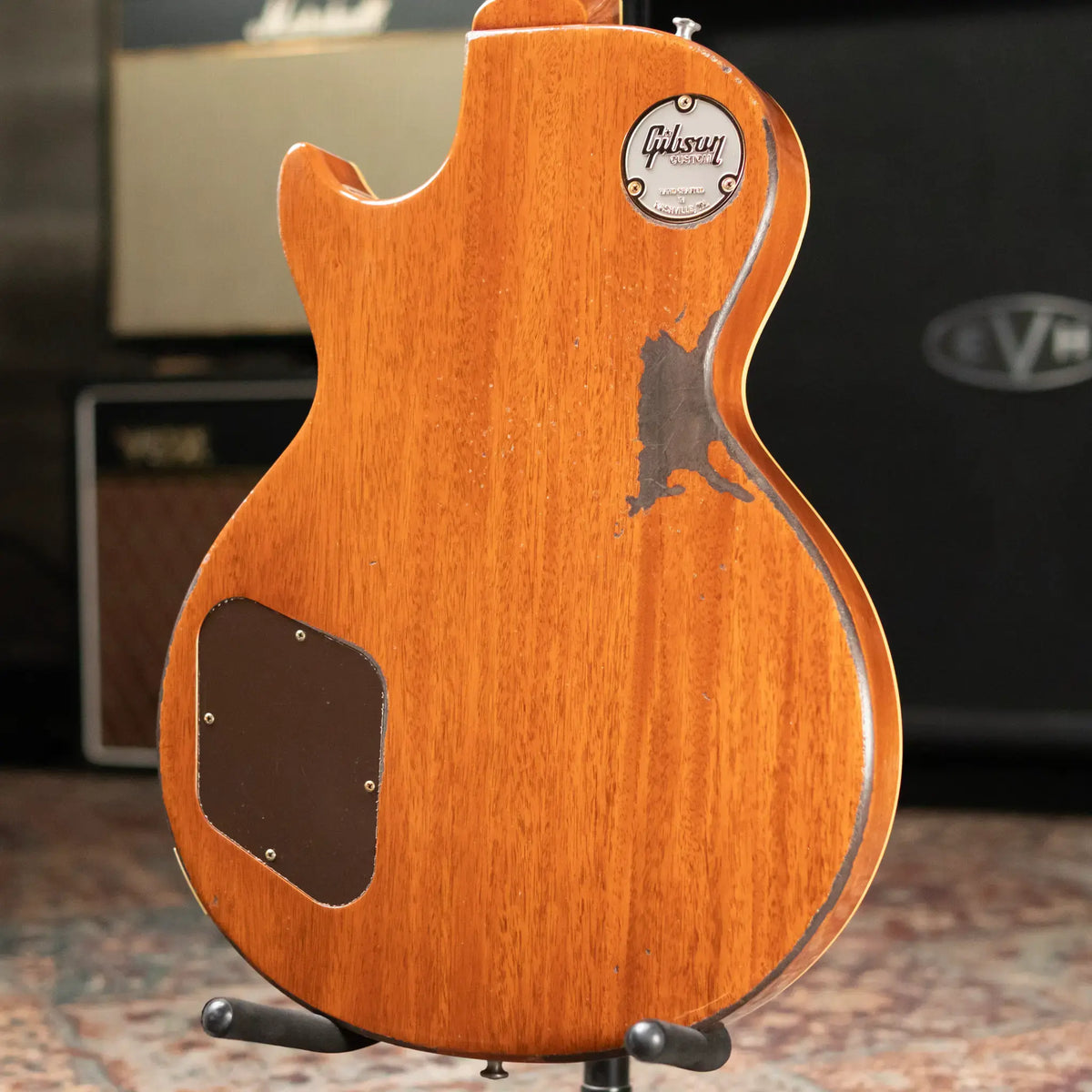Gibson Custom Shop 1957 Les Paul Standard Murphy Lab Heavy Aged Electric Guitar - Natural with Hardshell Case - Demo