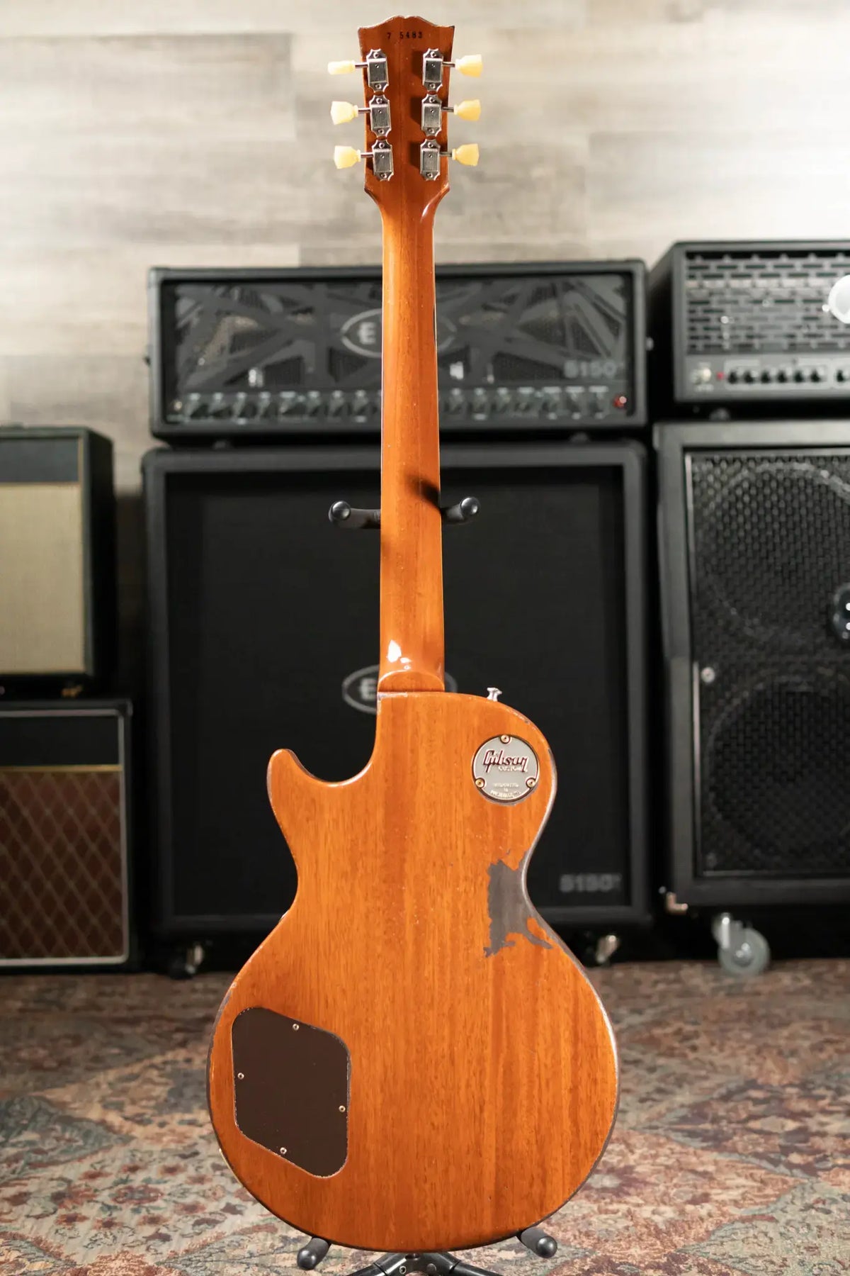 Gibson Custom Shop 1957 Les Paul Standard Murphy Lab Heavy Aged Electric Guitar - Natural with Hardshell Case - Demo