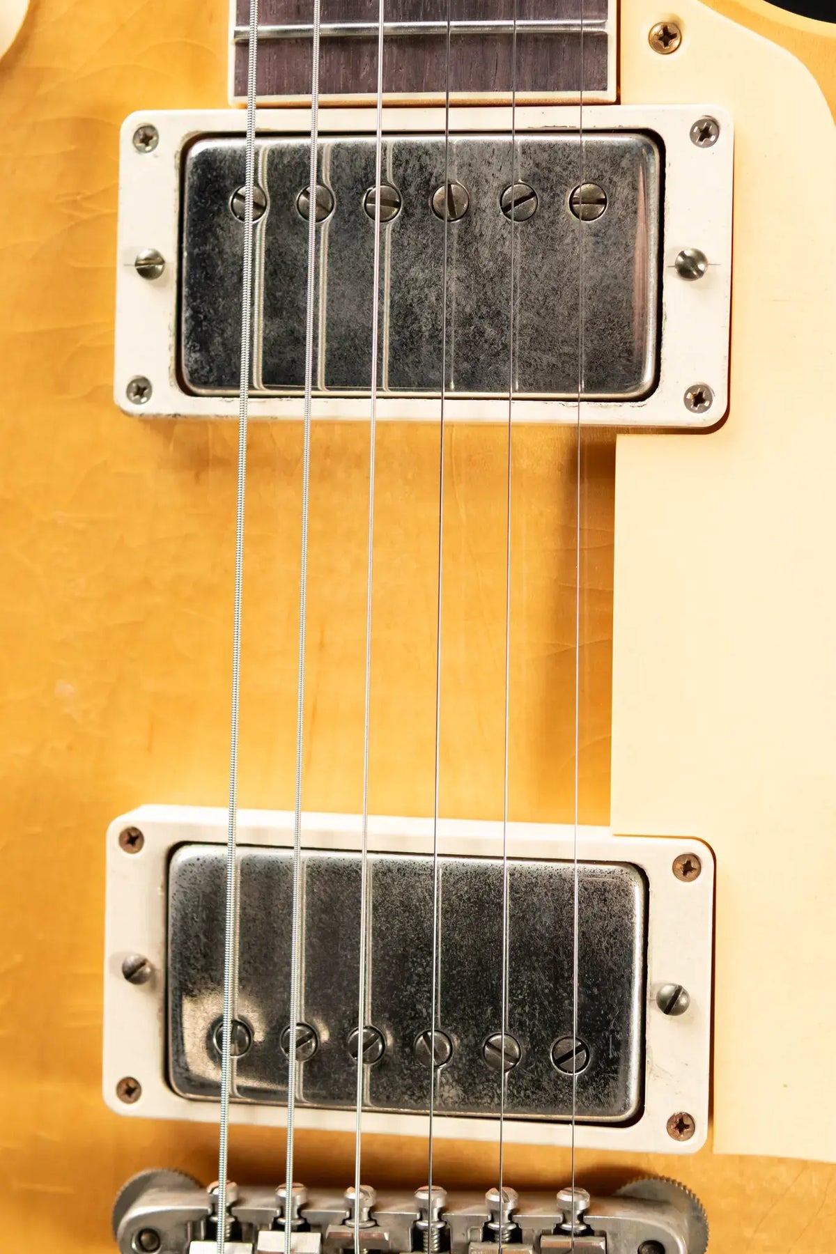 Gibson Custom Shop 1957 Les Paul Standard Murphy Lab Heavy Aged Electric Guitar - Natural with Hardshell Case - Demo