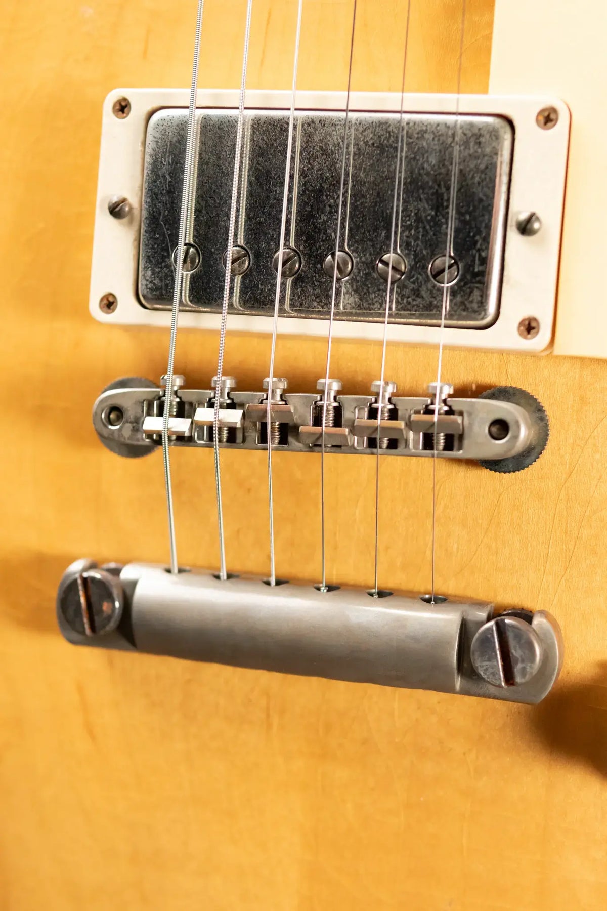Gibson Custom Shop 1957 Les Paul Standard Murphy Lab Heavy Aged Electric Guitar - Natural with Hardshell Case - Demo