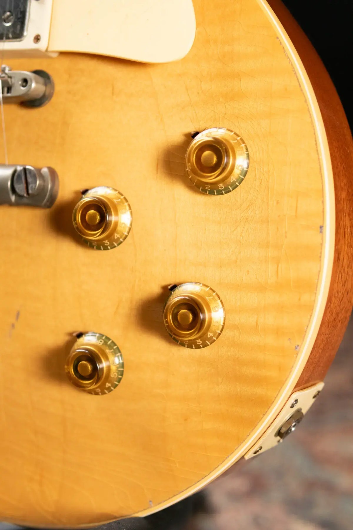 Gibson Custom Shop 1957 Les Paul Standard Murphy Lab Heavy Aged Electric Guitar - Natural with Hardshell Case - Demo