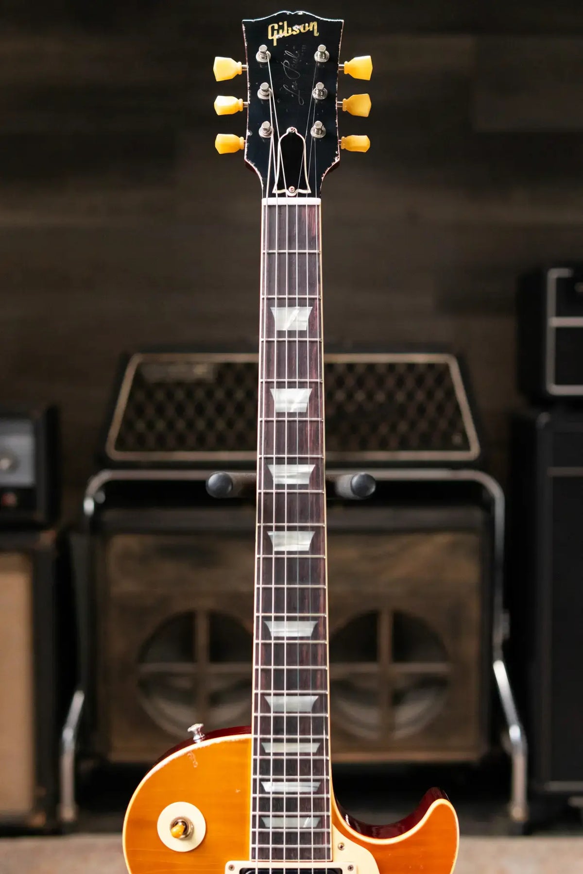 Gibson Custom Shop 1958 Les Paul Standard BOTB Page 153 Murphy Lab Heavy Aged Electric Guitar - Sunburst with Hardshell Case - Demo